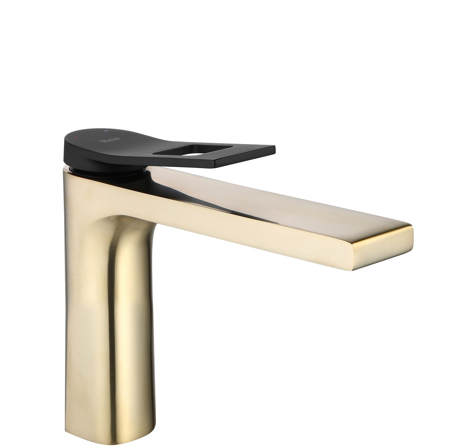 Baterie pentru baie REA SOUL Gold mat black  low  1