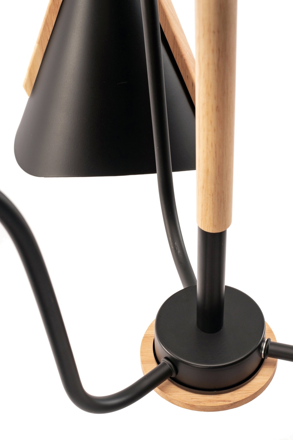 Lampa Scandinavă Cu Trei Brațe, Neagră, APP605-3C  4