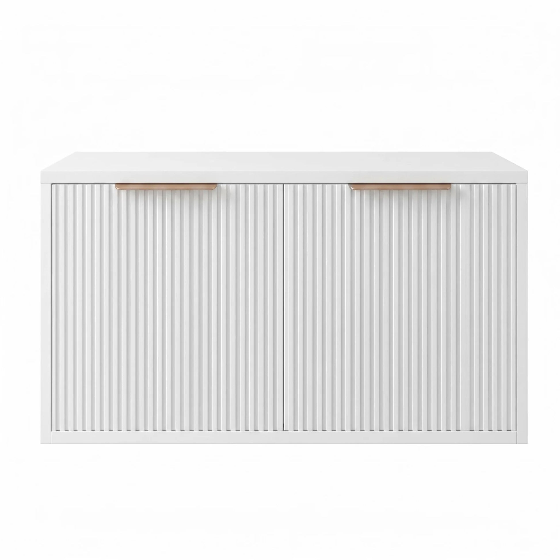 Dulap baie pentru lavoar Rea Core 80cm White  12