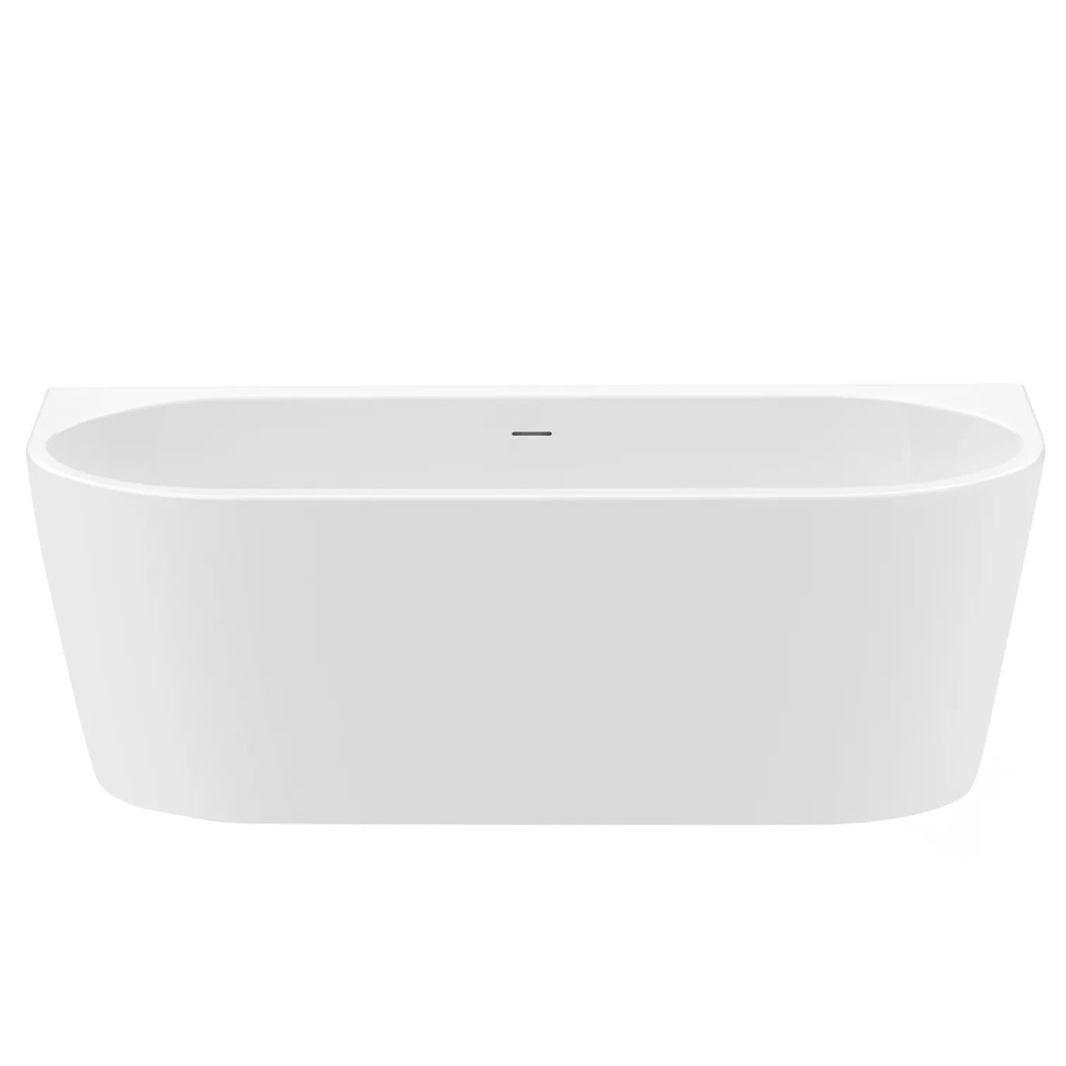 Cada din acril OLIMPIA 150cm Capac dop cupru periat 12