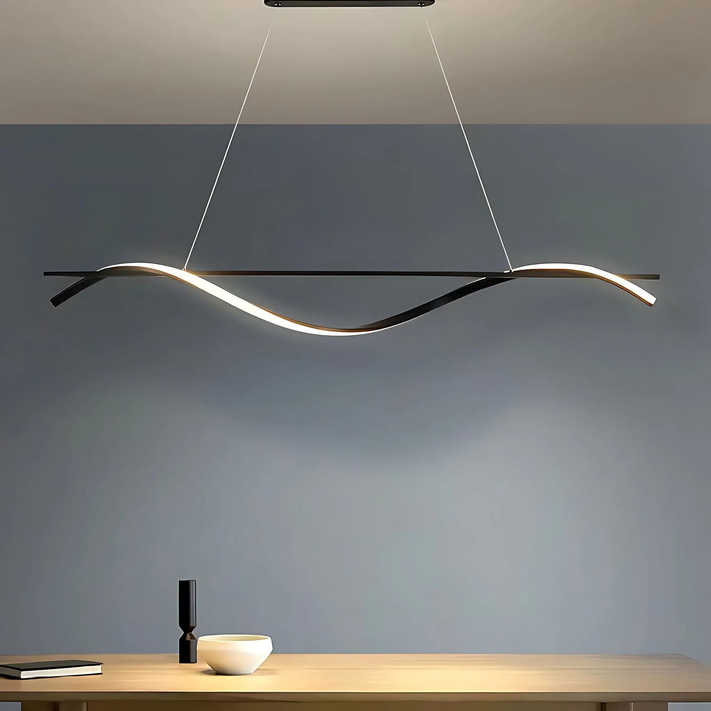 Lampă suspendată LHJ019-CP 120 cm NEAGRĂ  12
