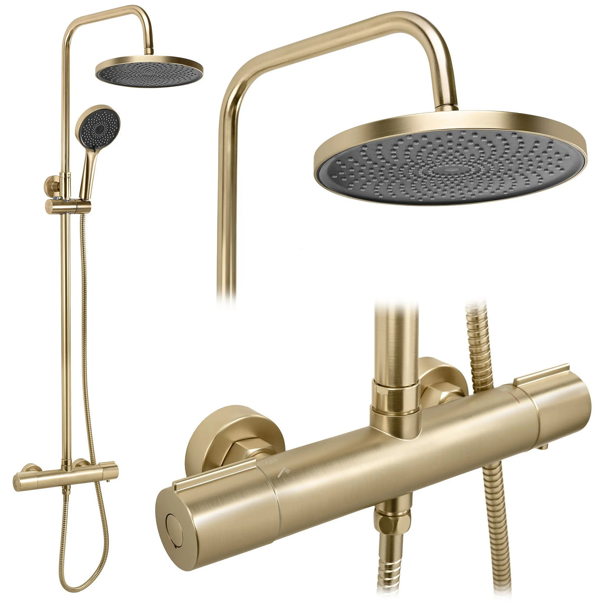 Set Dus Rea Avanti Brush Gold 12