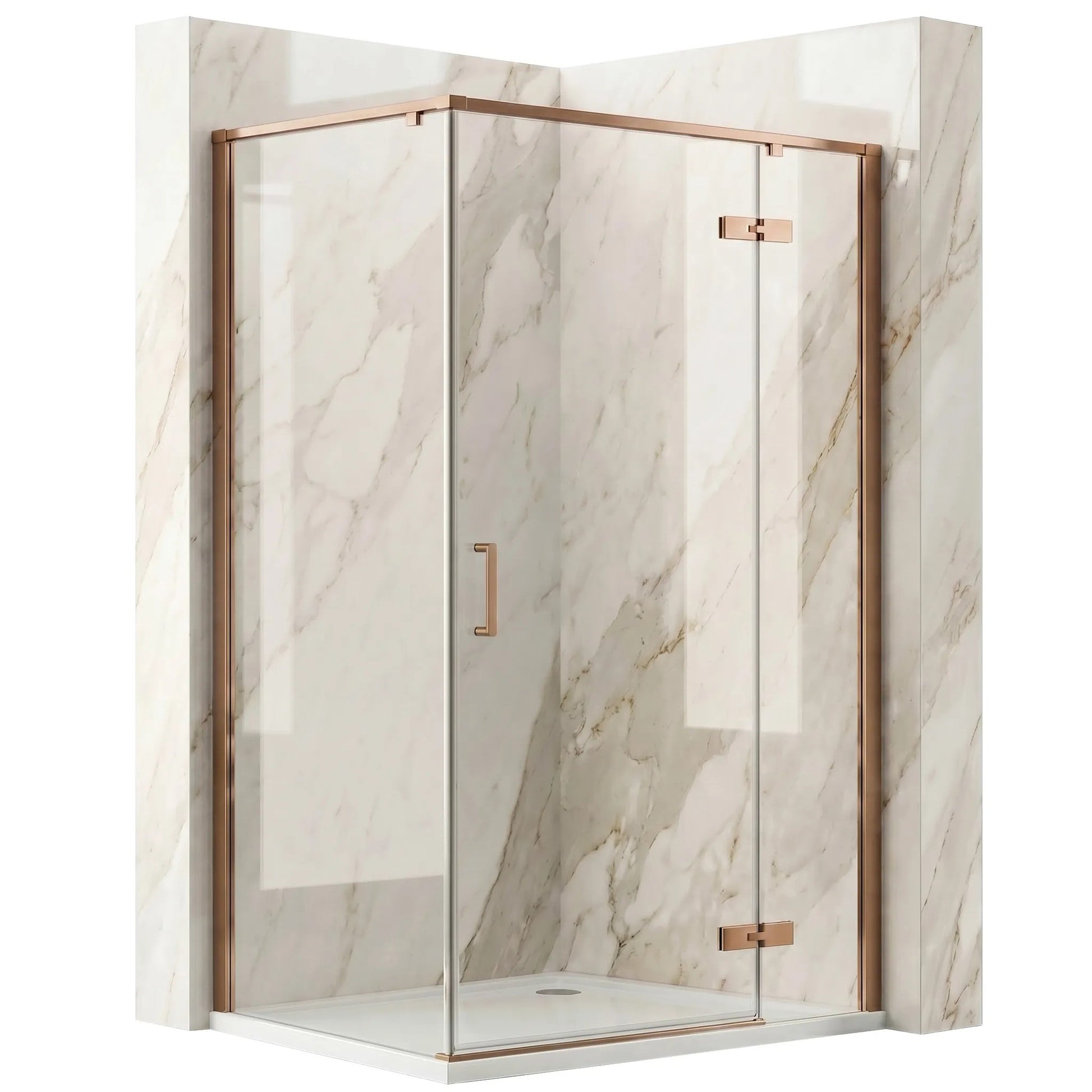 Cabina De Dus Rea Bruno 100x80 Brush Copper 12