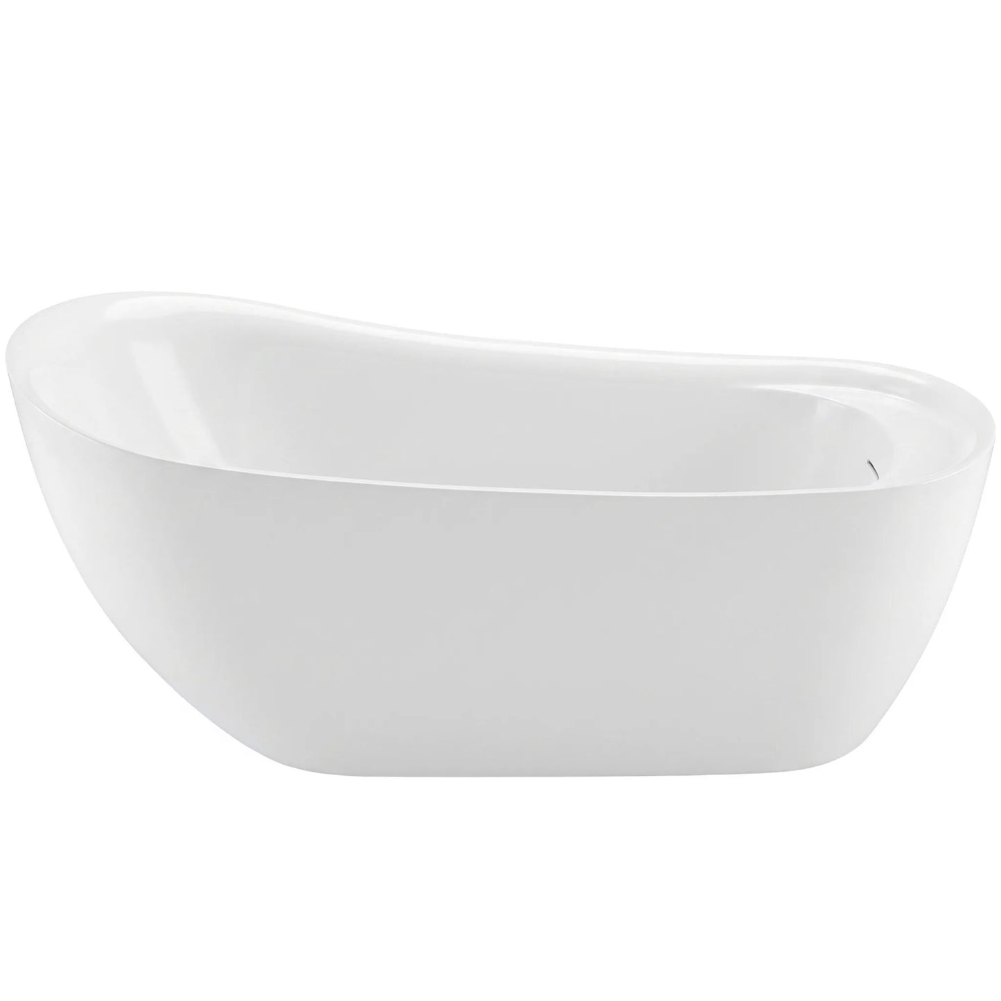 Cadă Freestanding Rea Orte 180 Capac Dop Negru 12