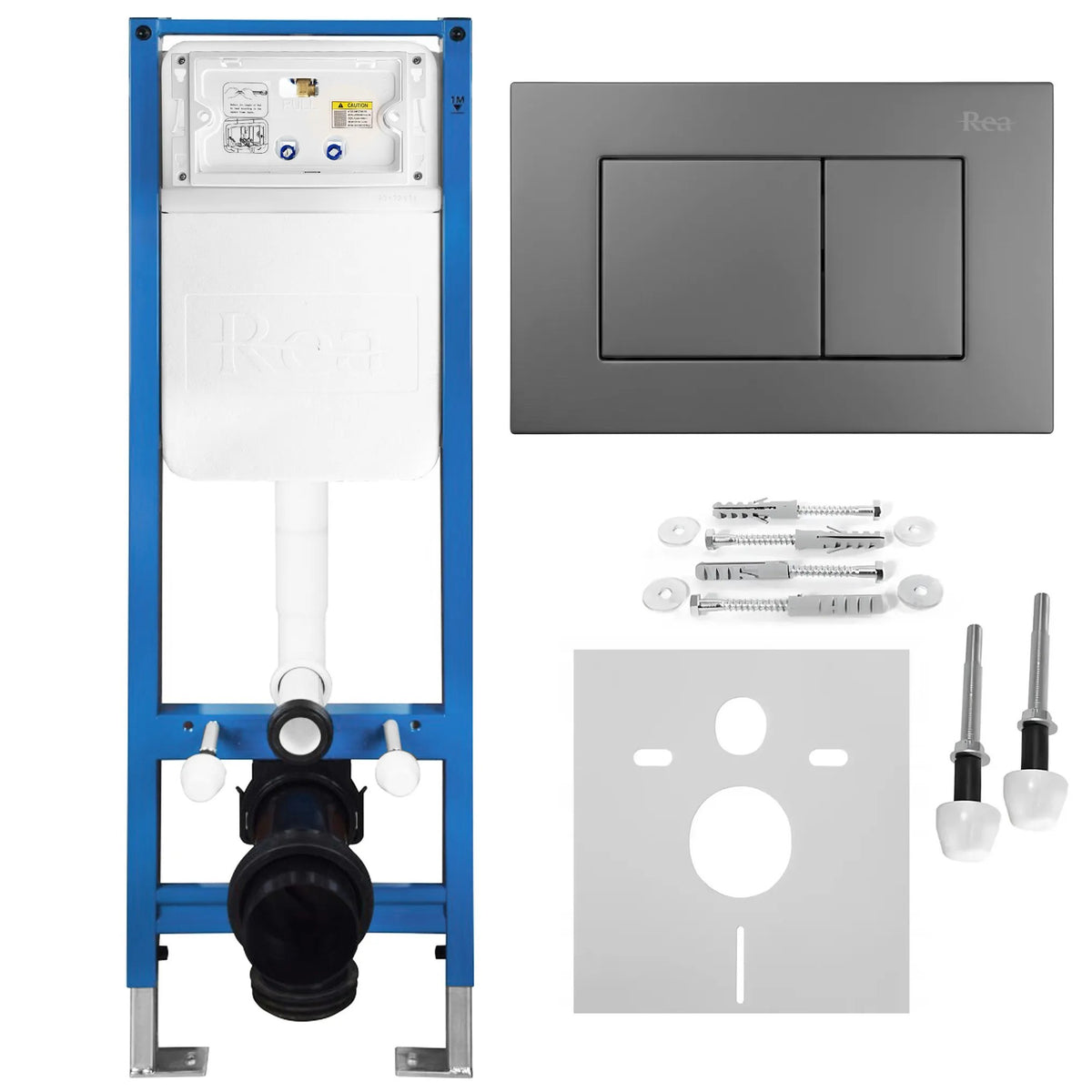 Set Cadru Îngropat Slim 024N Pentru WC Cu Buton J Titan 12