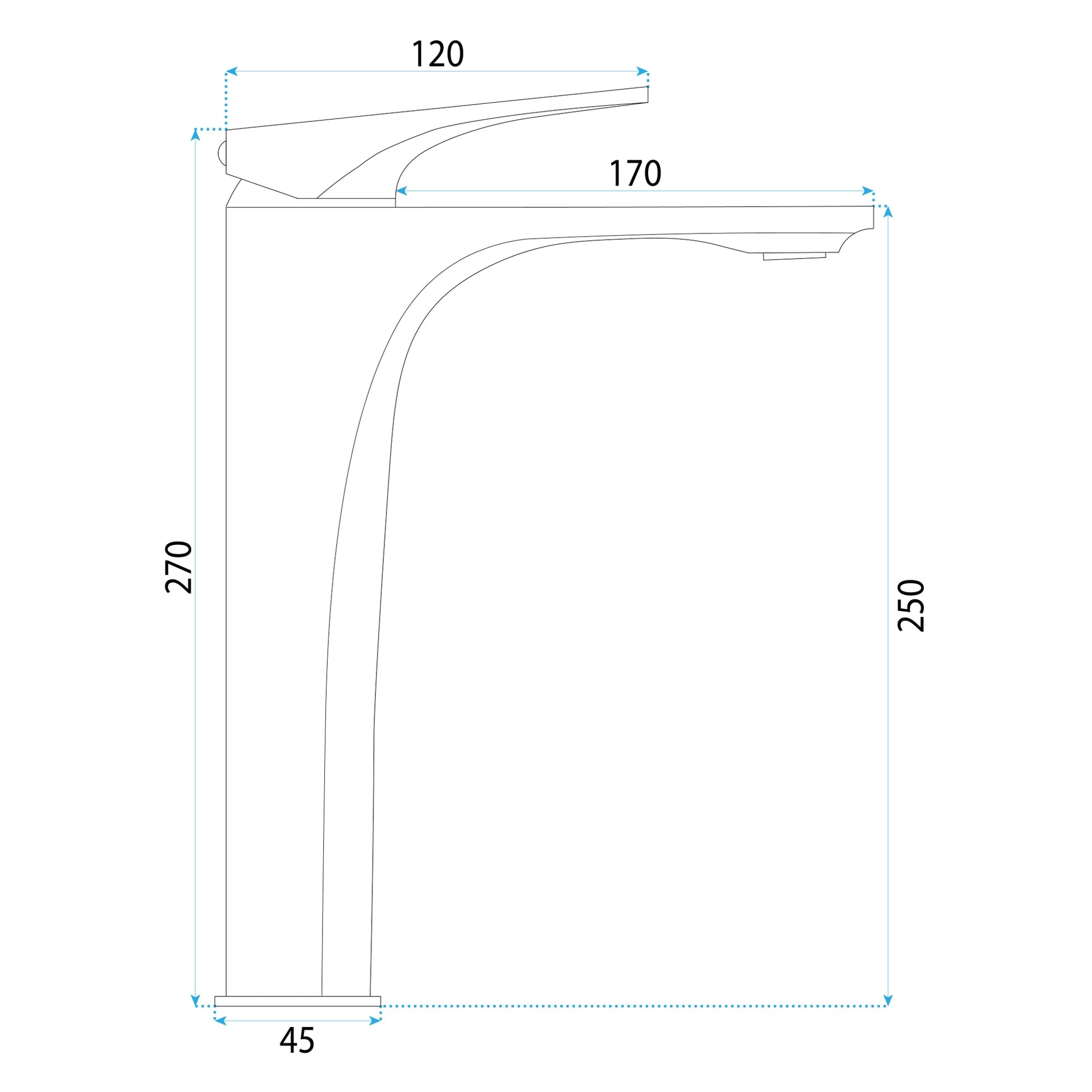 Baterie Pentru Baie Rea Joe Brush Gold High  6