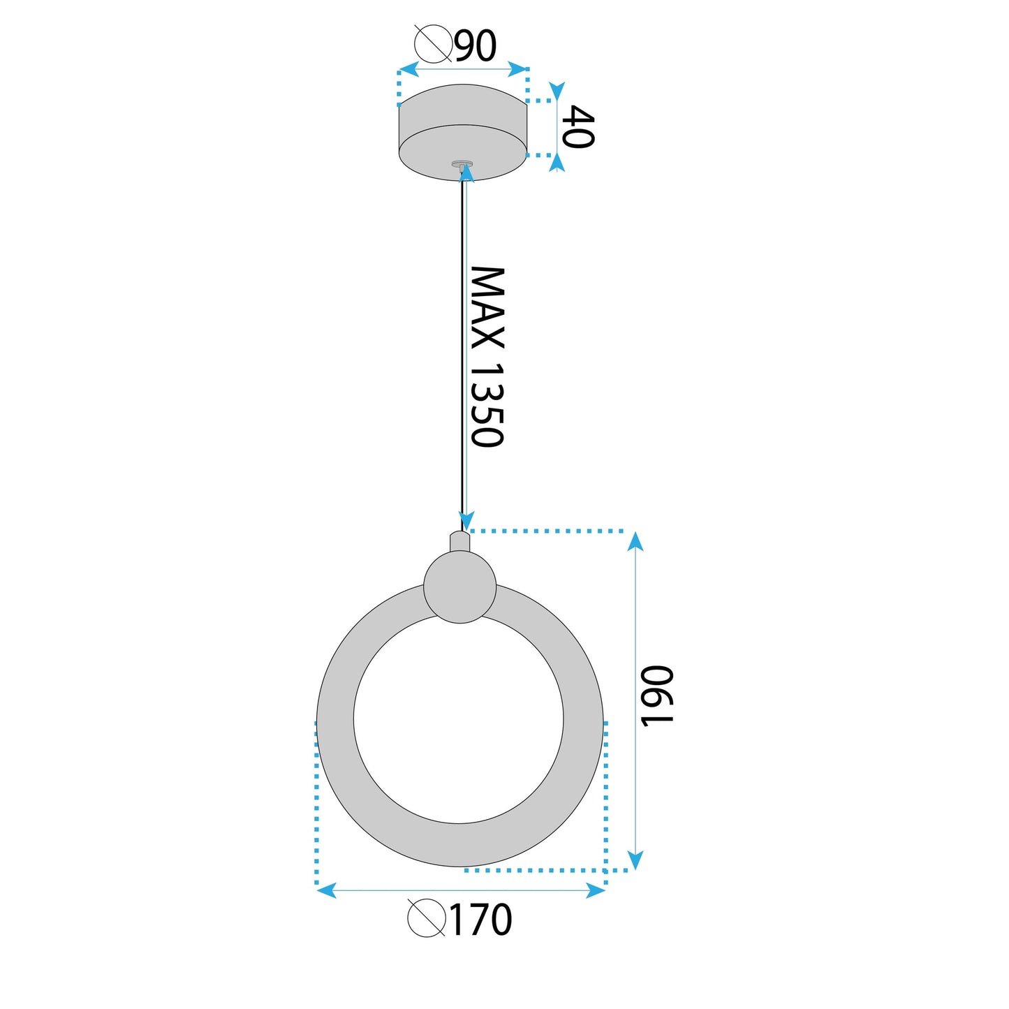 Lampa Led Lhj101-1cp Gold  7