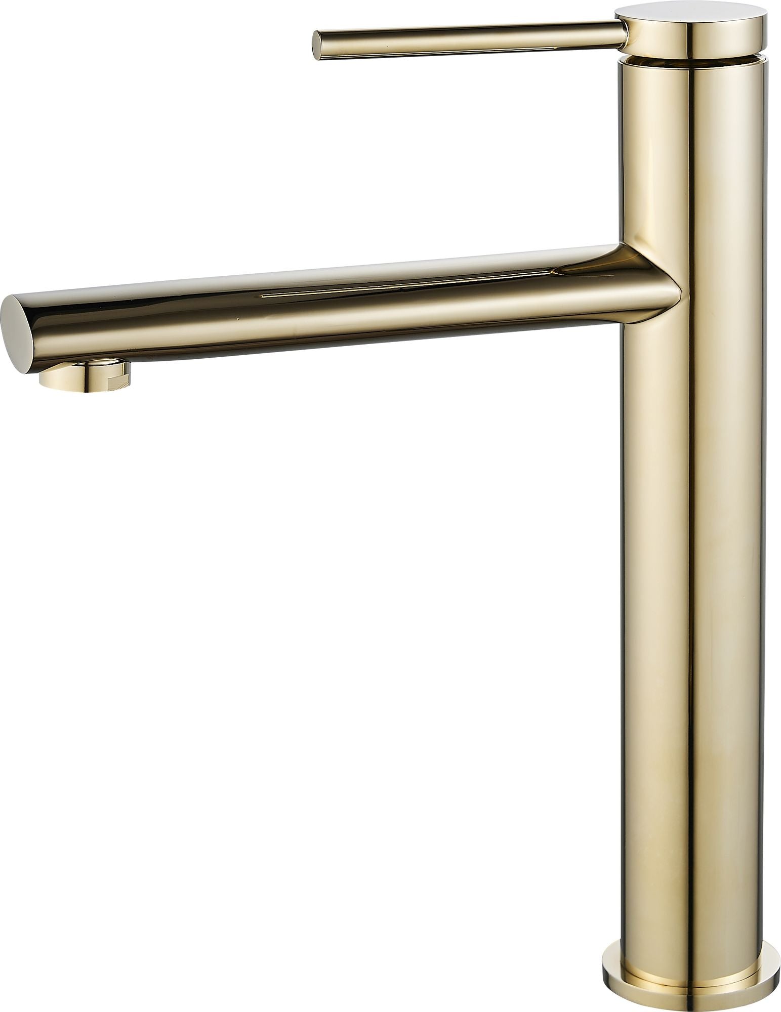 Baterie pentru lavoar REA OVAL GOLD high  4