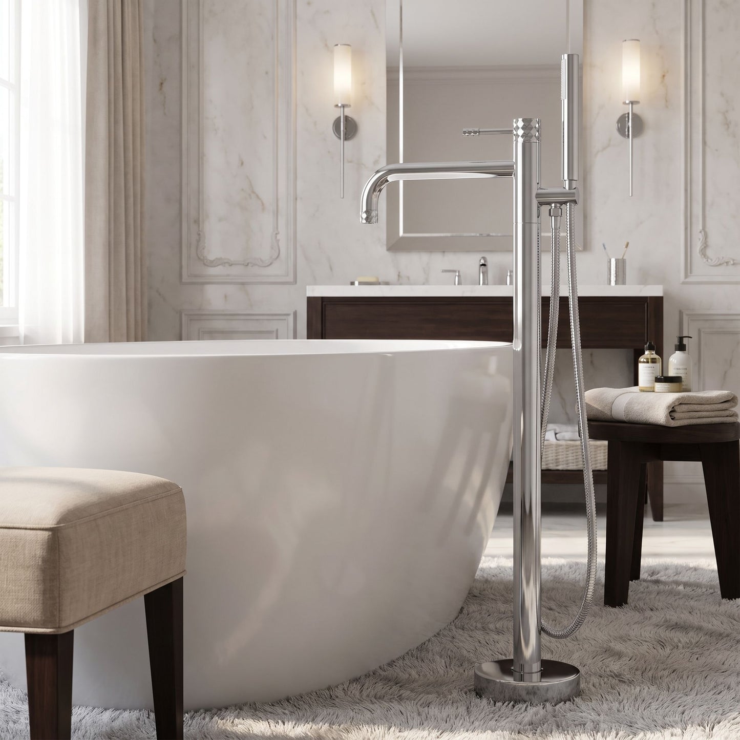 Baterie De Podea Rea Lungo Diamond Chrome 12