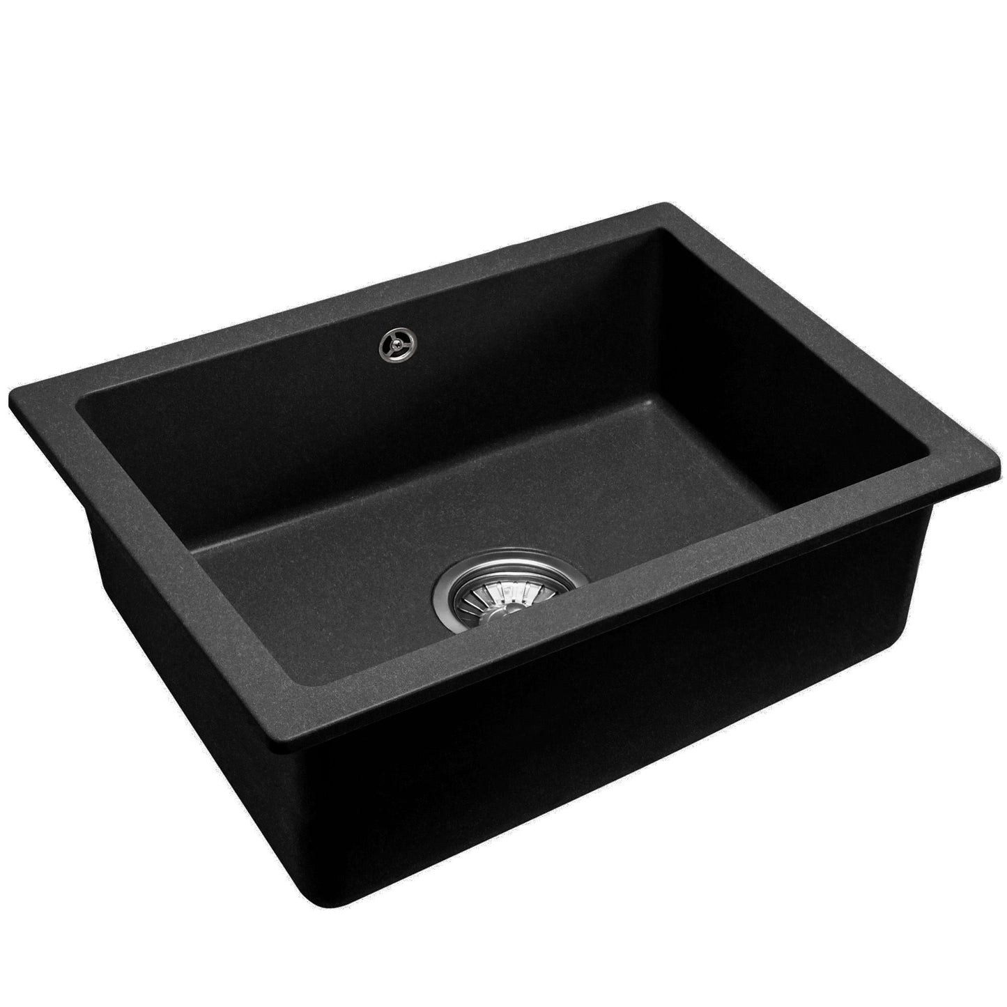 Chiuveta bucatarie Granit Nels black  2