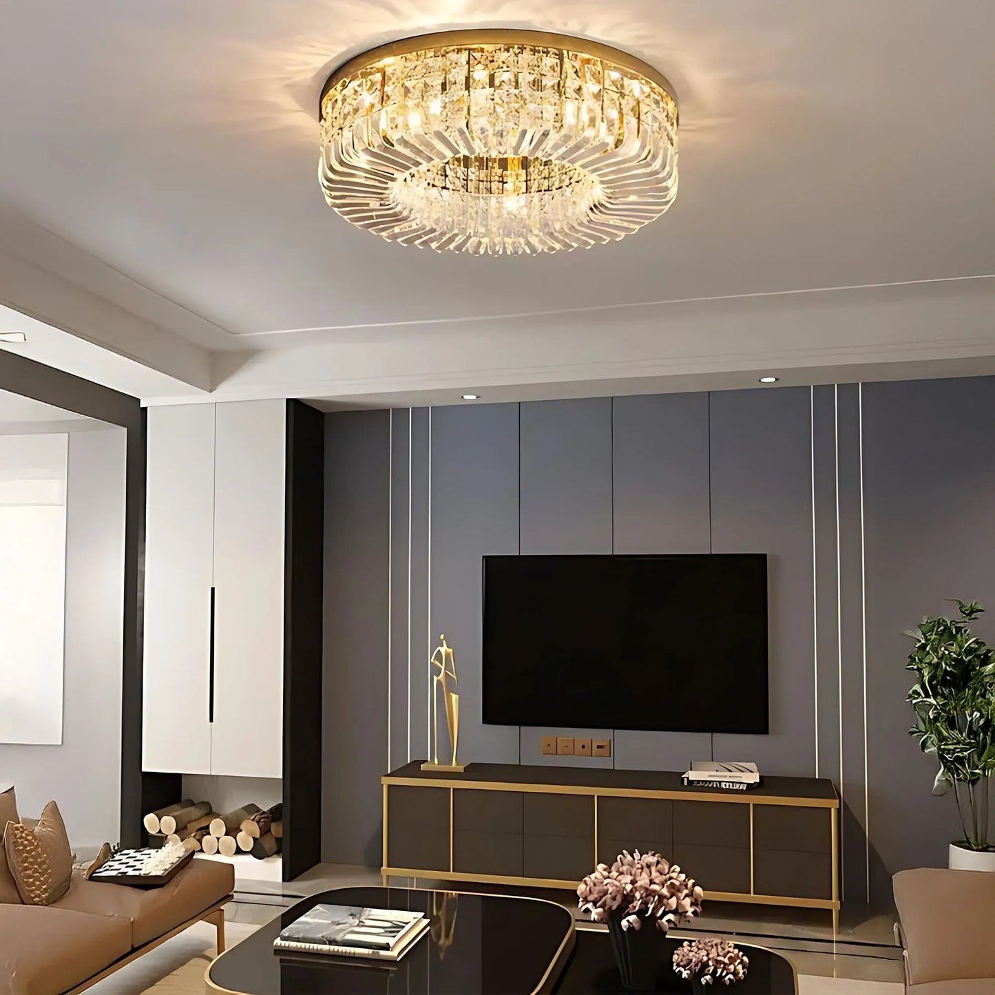 Lampa APP1728-6C 50 cm Gold  13