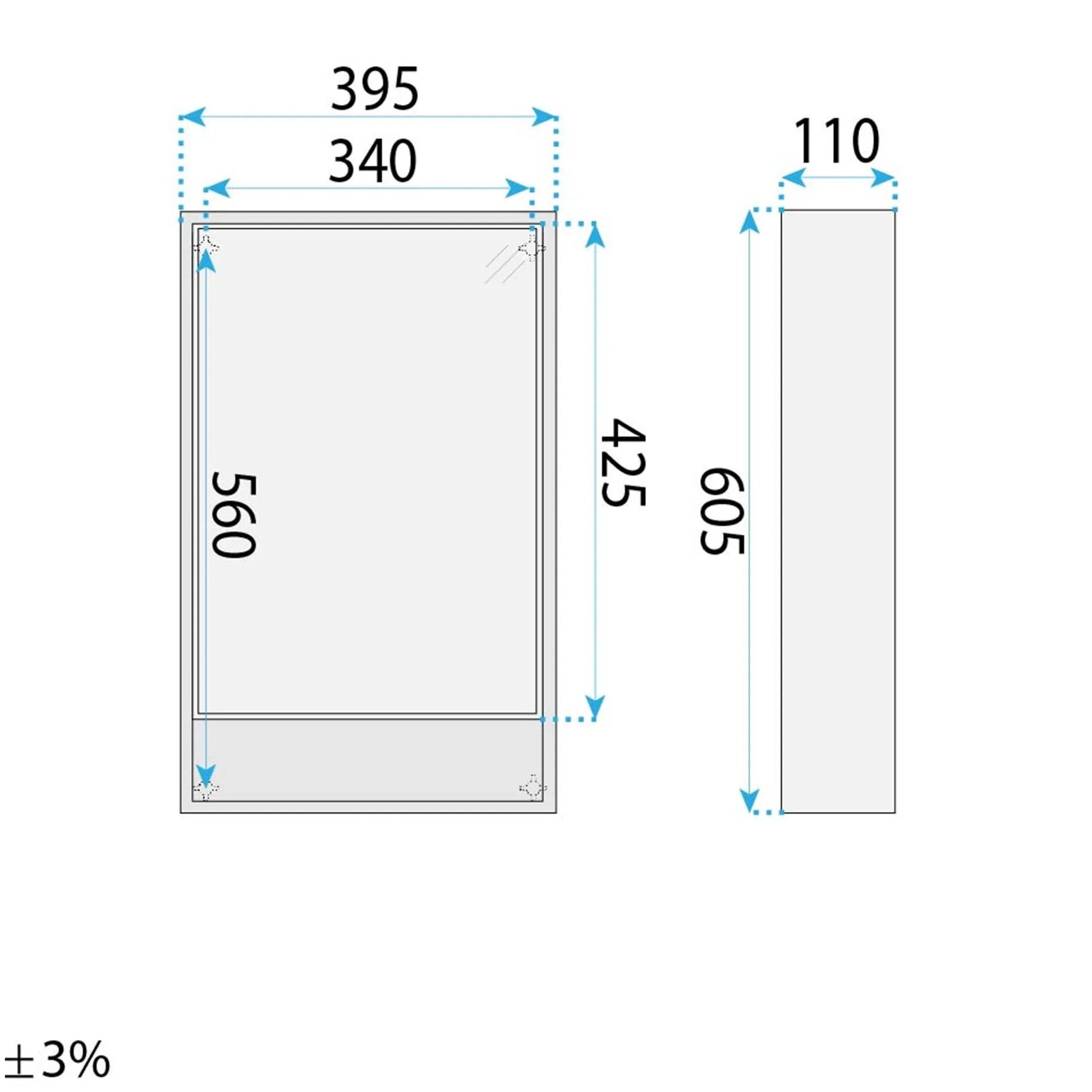 Set mobilier de baie cu lavoar Gama T25023 BXM 50CM  13