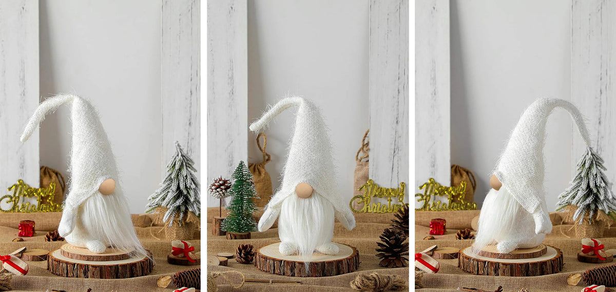 Christmas Gnome YX068 50cm White 13