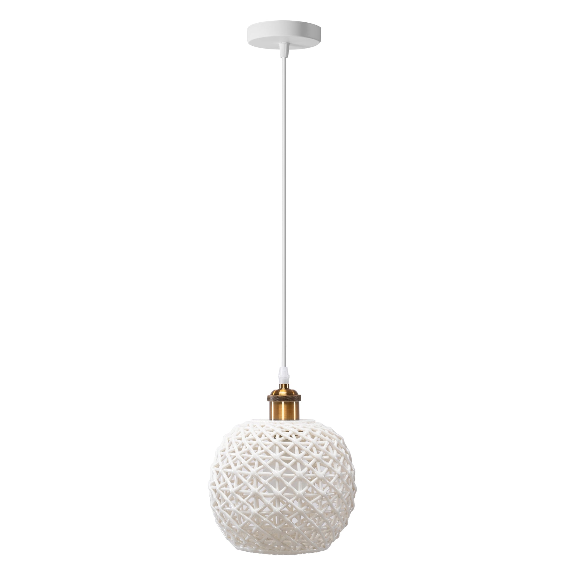 Lampa APP1007-1CP White O  2