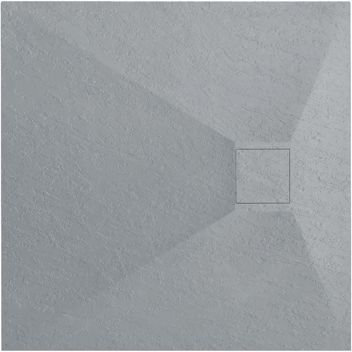 Cada de duș Magnum Grey 90x90  1