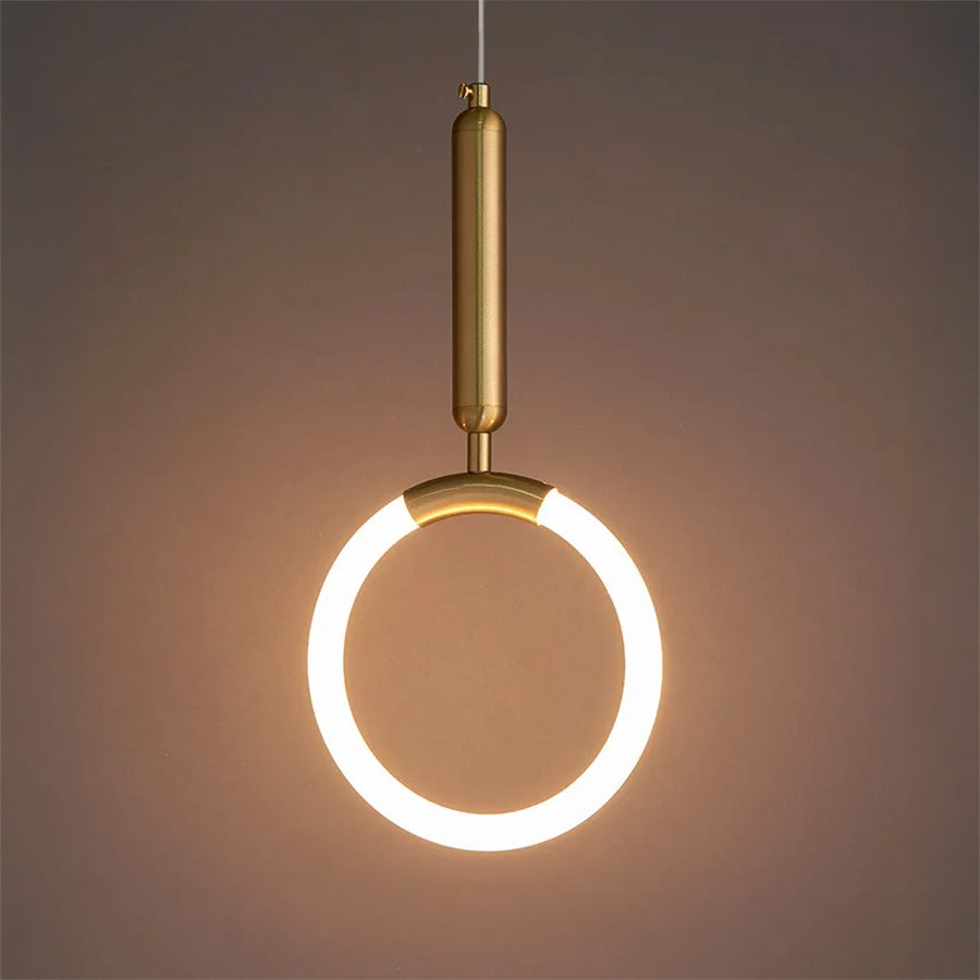 Lampă Suspendată Led Lhj058-cp1 Brush Gold  6