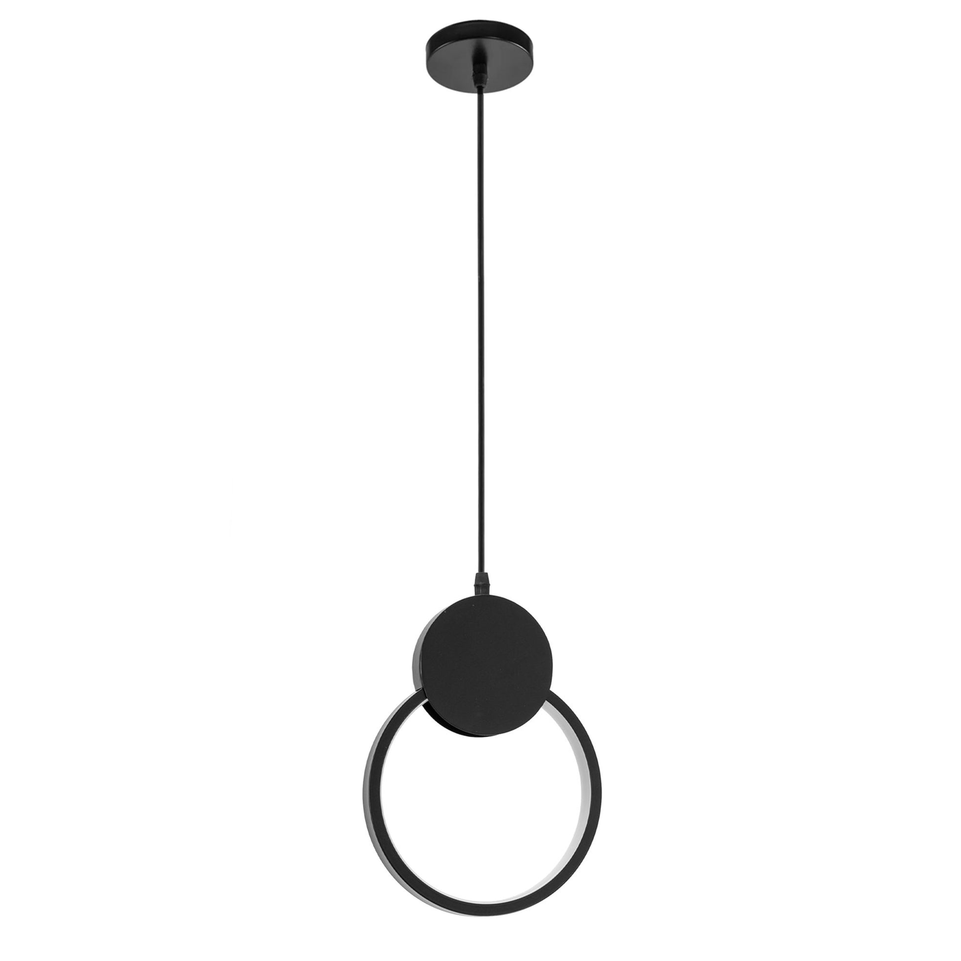 Lampă suspendată de tavan LED APP852-CP BLACK  2