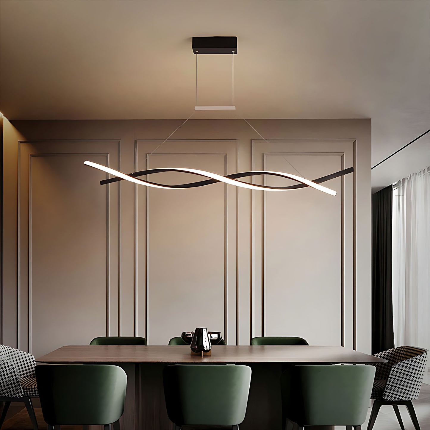 Lampa Led Lhj020-cp Black  9