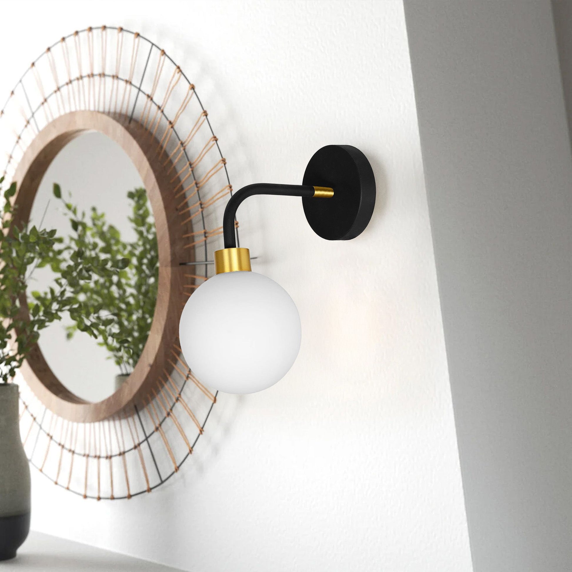 Lampa de perete APP1301-1W Black Gold  4