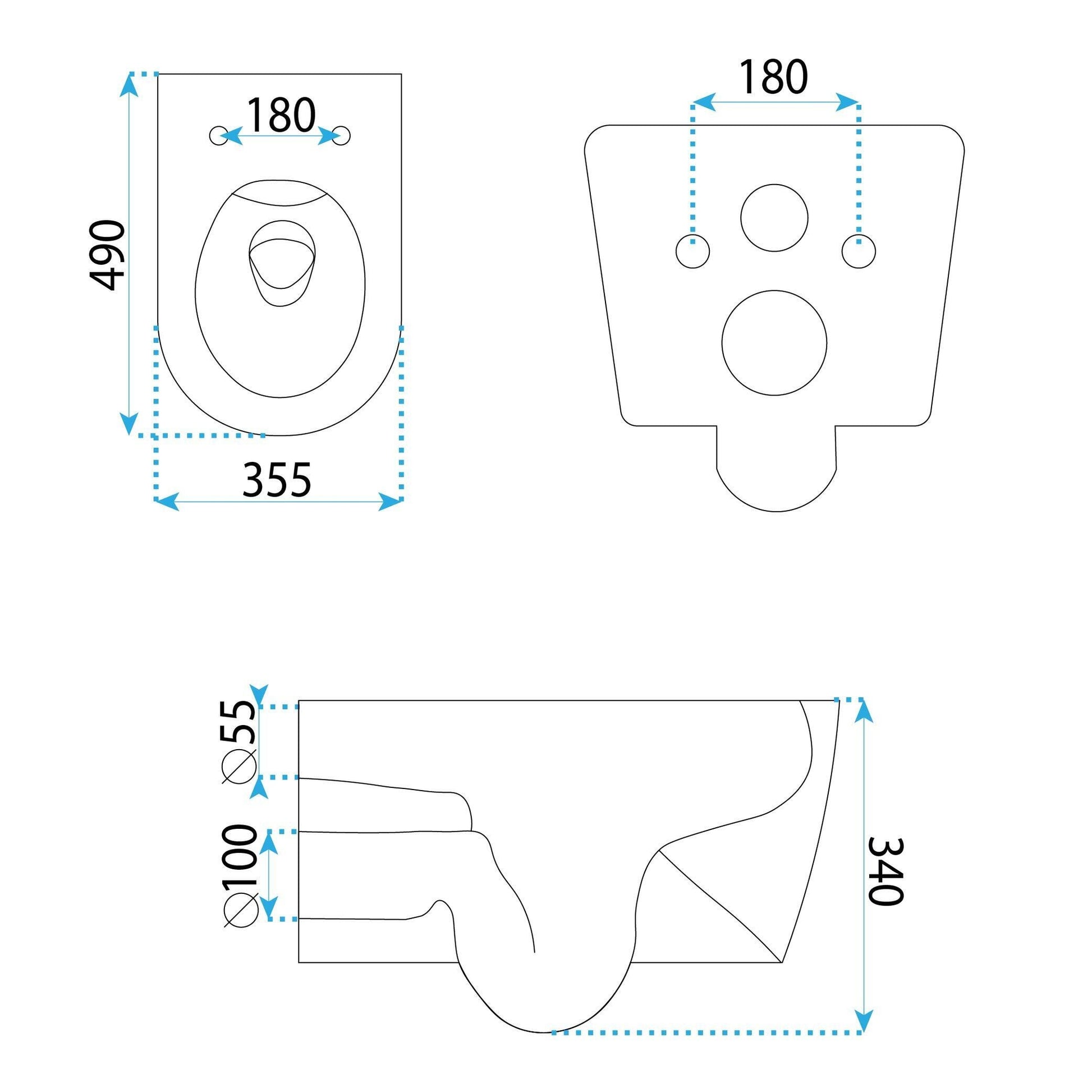 Vas Wc Rea Gustavo Rimless  9