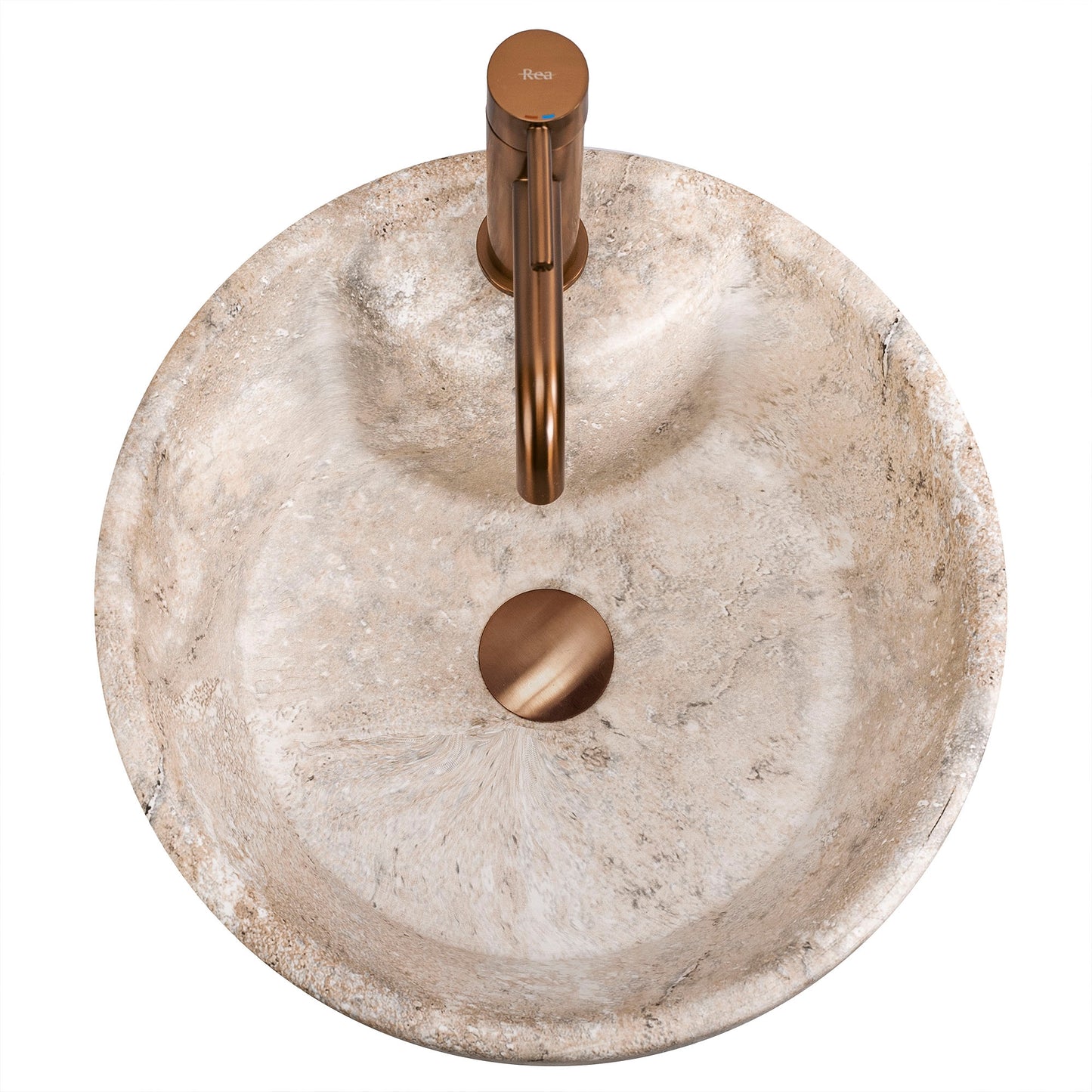 Lavoar Freestanding De Sine Stătător Ceramic Rea Blanka Savana Matt  6