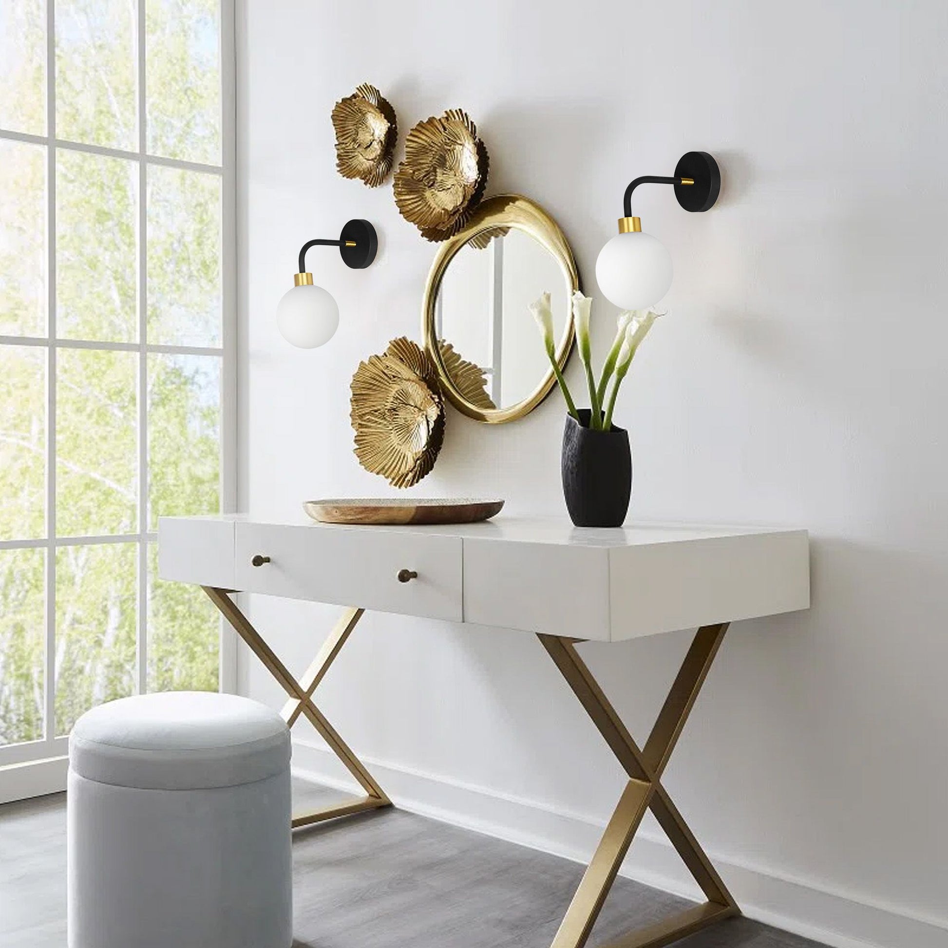 Lampa de perete APP1301-1W Black Gold  5