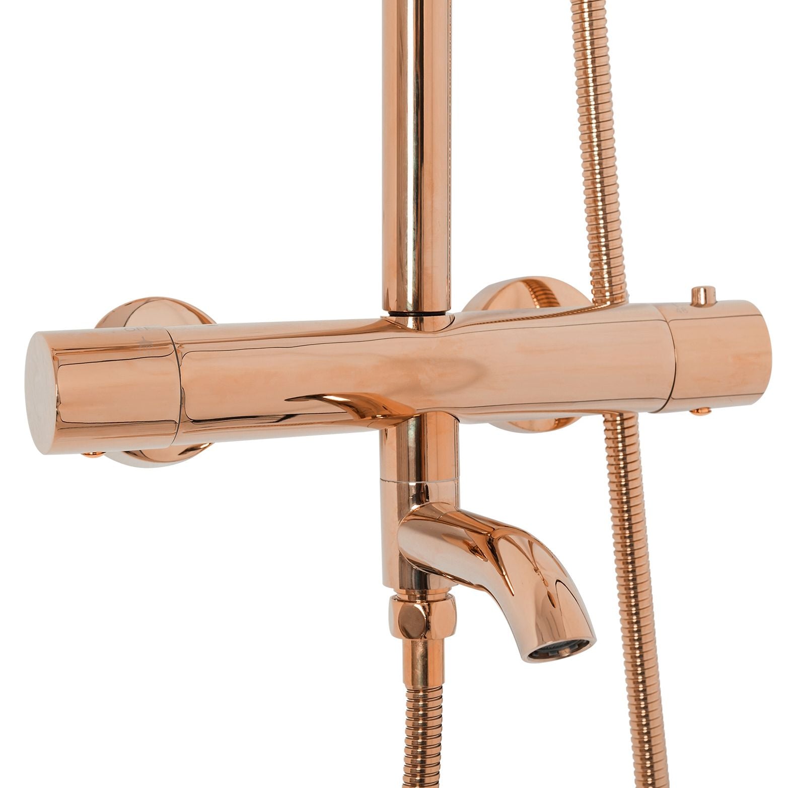 Coloana de dus cu termostat REA Lungo Rose Gold  6