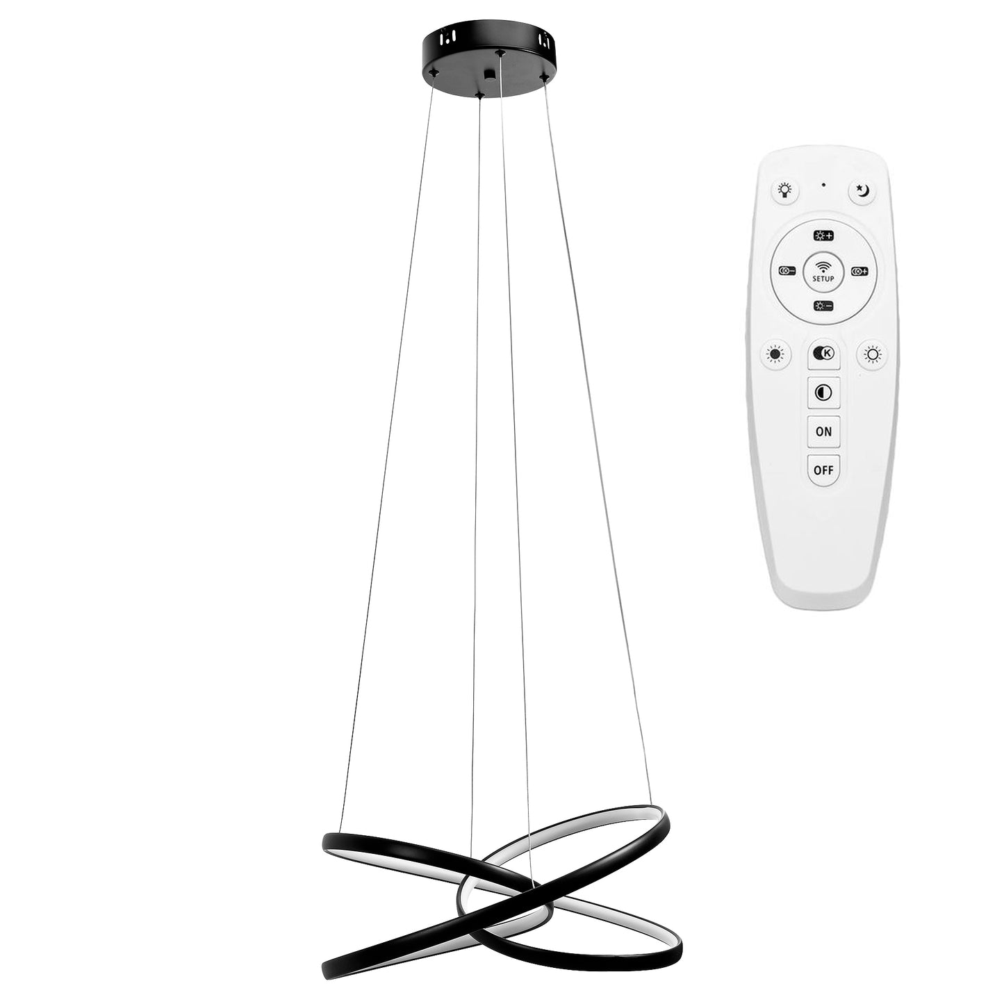 Lampă Suspendată Black G006-cp Black  1