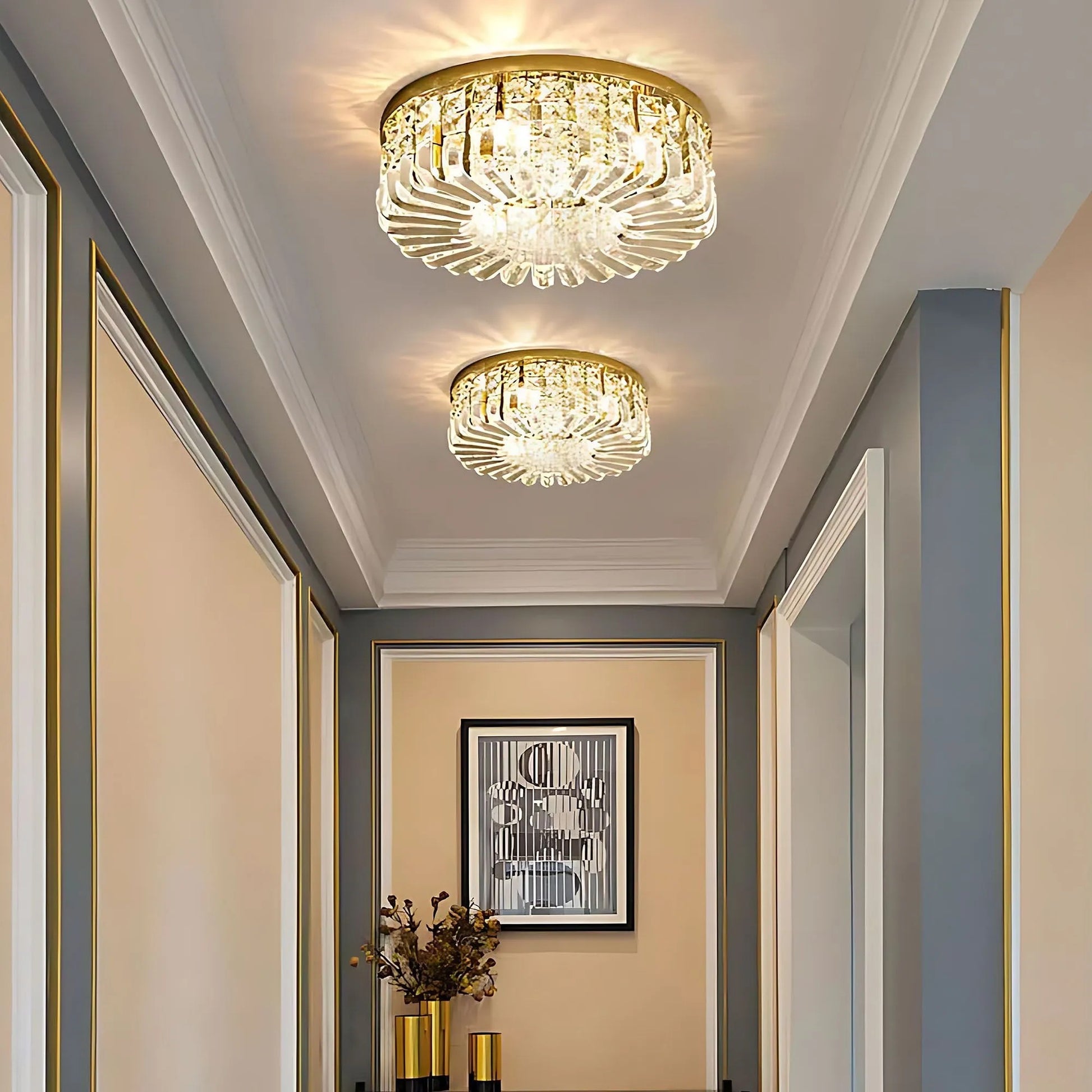 Lampa APP1728-6C 50 cm Gold  16