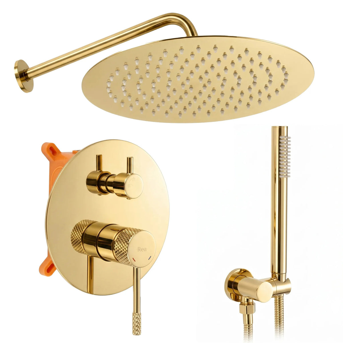 Set De Dus Incastrat Rea Venti Gold + BOX 16