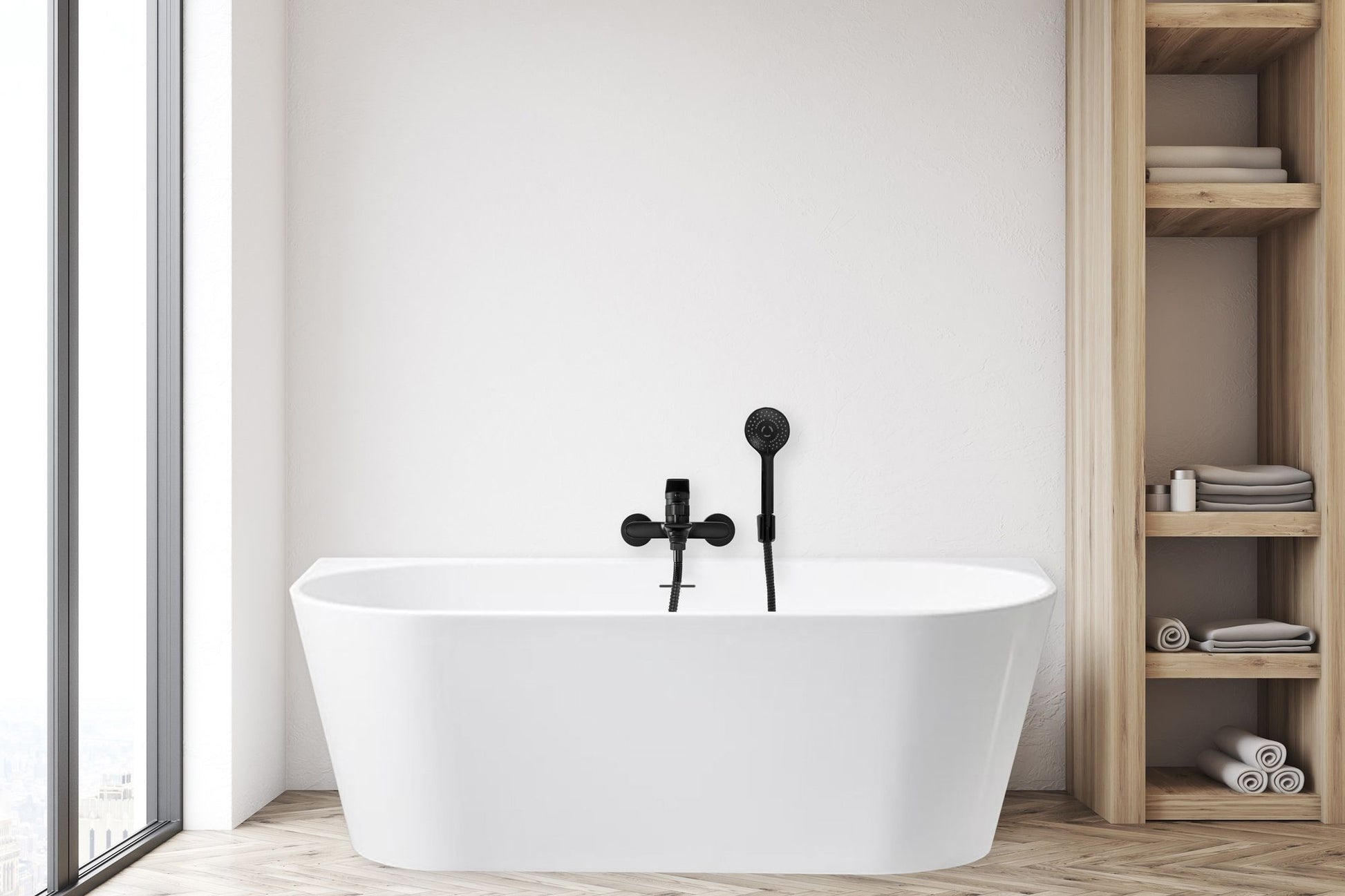 Cada Din Acril Freestanding Capri 160cm  5