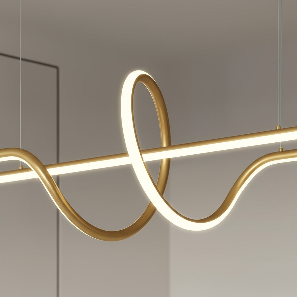 Lampa Led Lhj038-cp Brush Gold  6