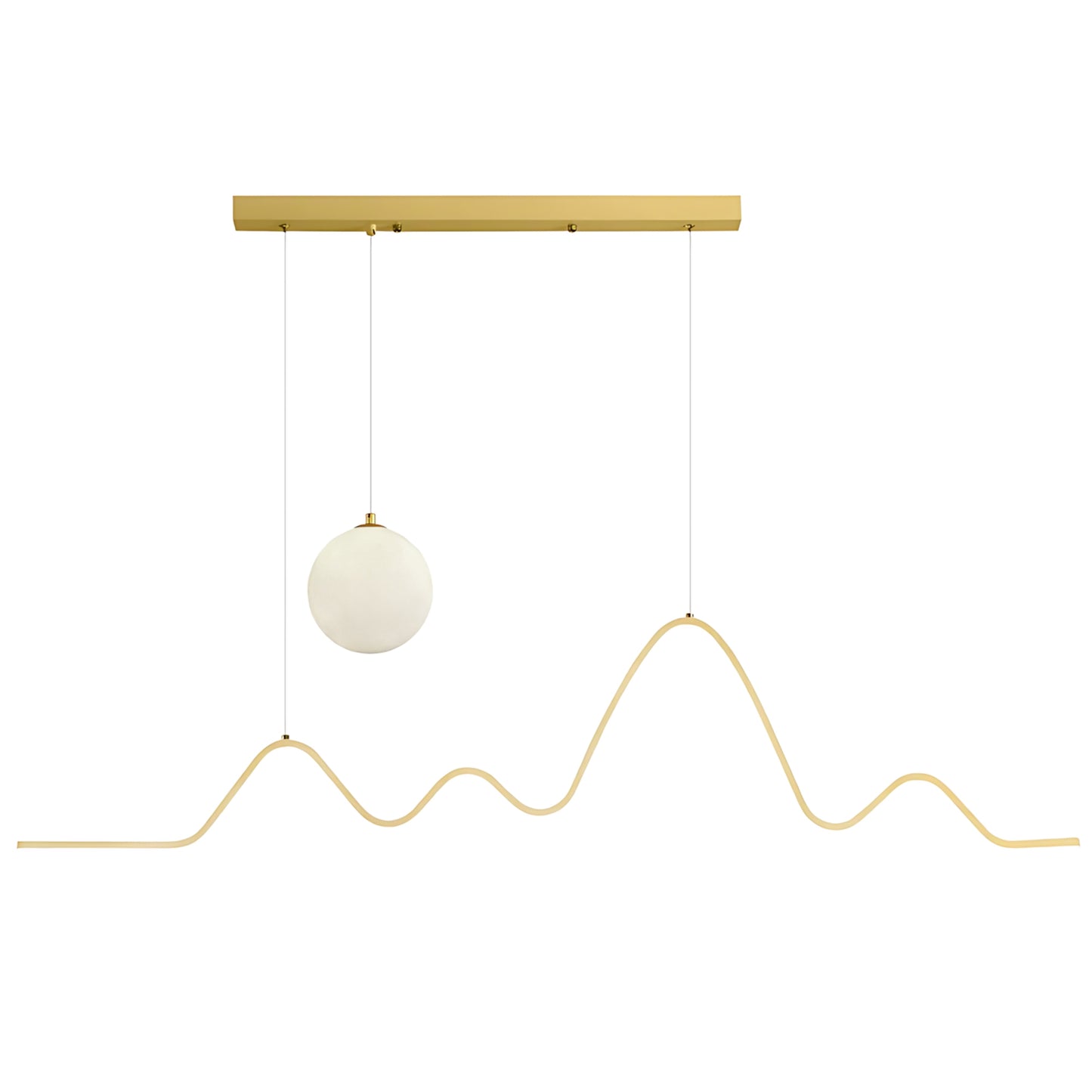 Lampa Led Lhj034-cp Brush Gold  1