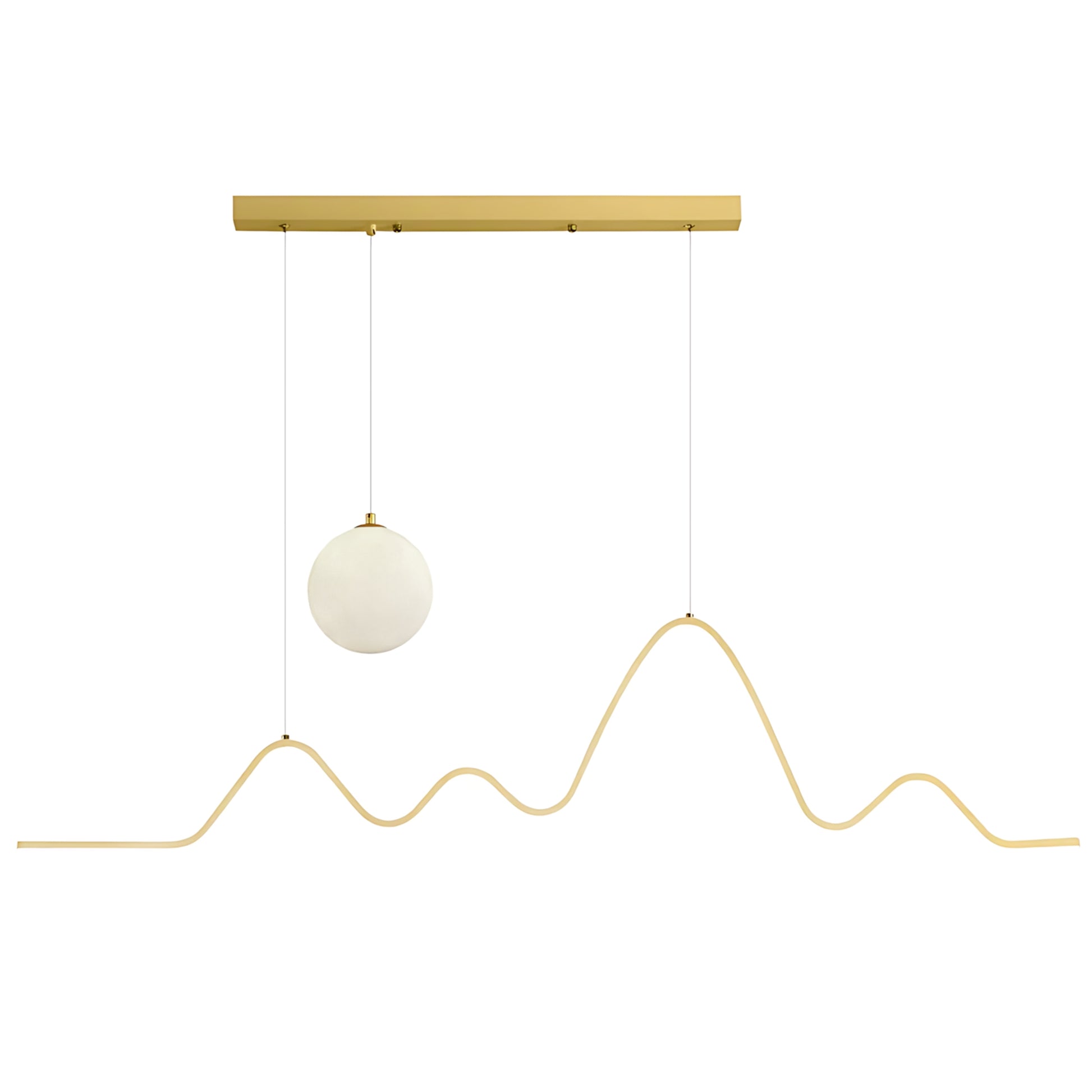 Lampa Led Lhj034-cp Brush Gold  1