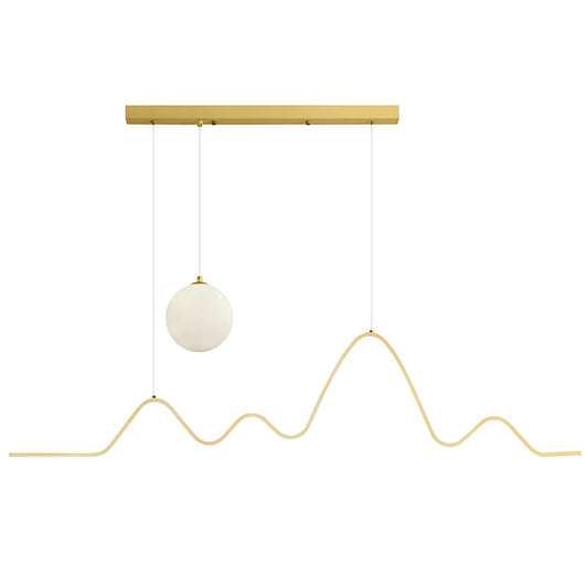 Lampa Led Lhj034-cp Brush Gold  1
