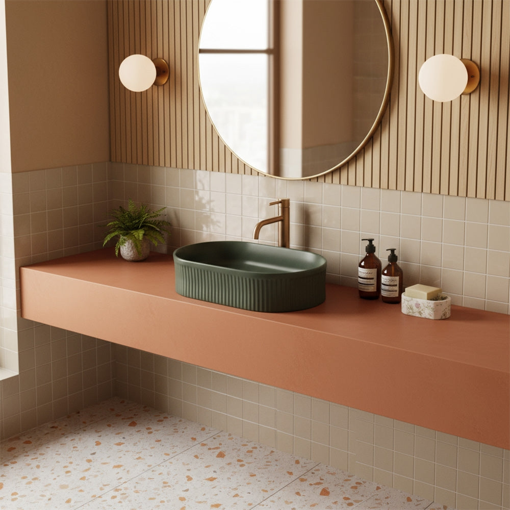 Lavoar Pe Blat Rea Vanda Olive Matt  6