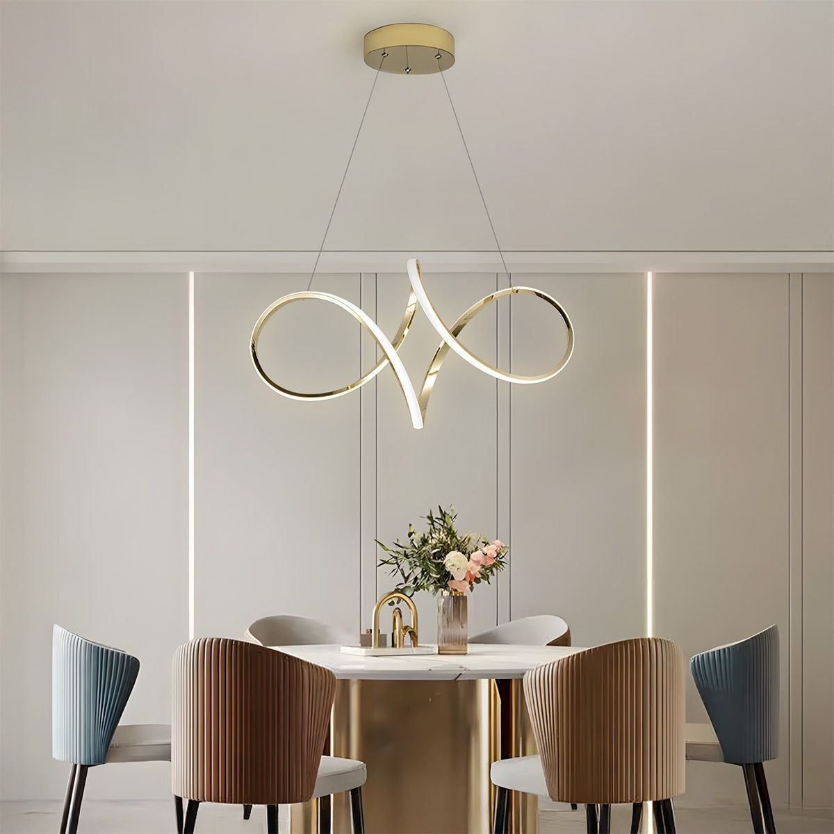 Lampă Suspendată Led G081-1cp Gold  8