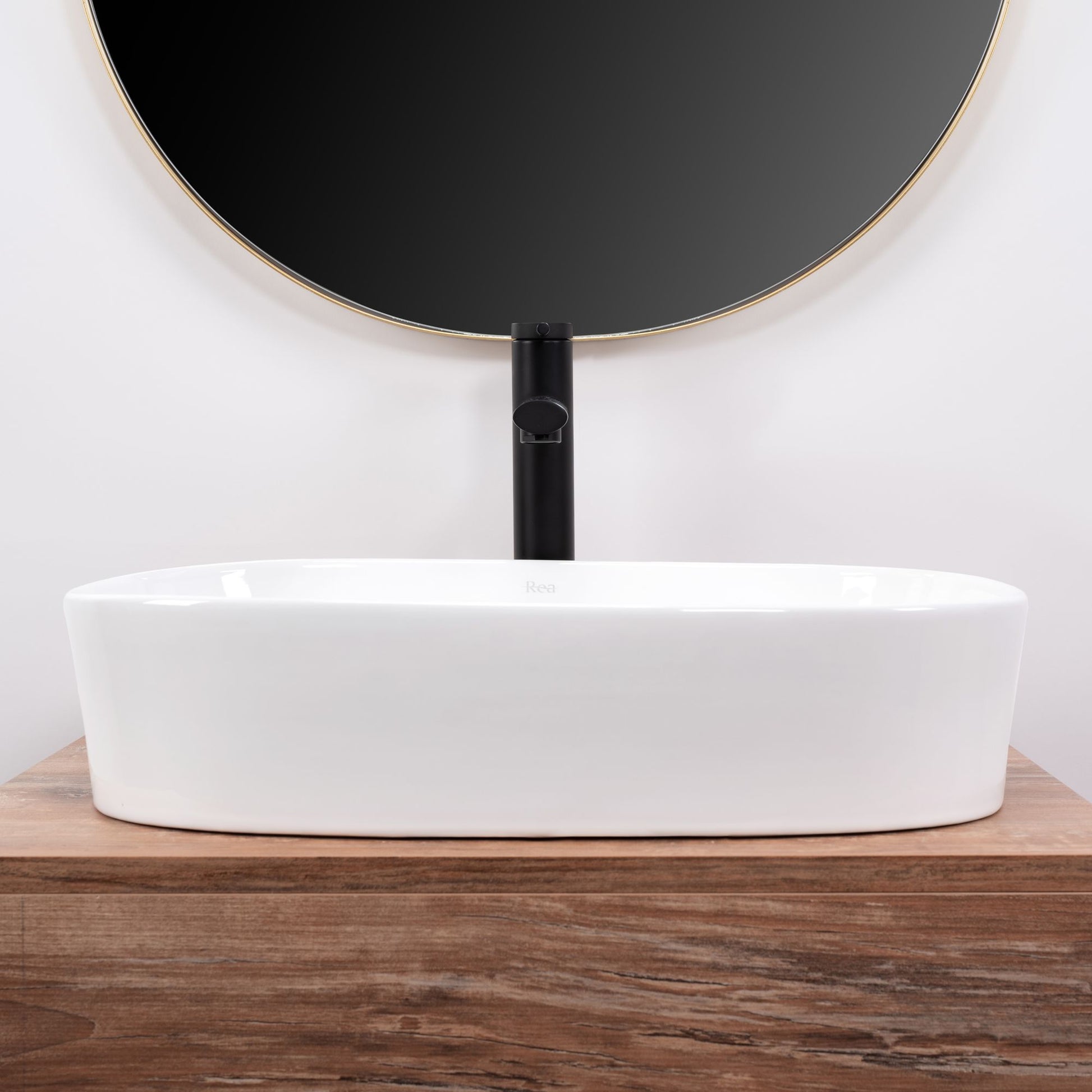 Lavoar ceramic pentru blat Rea Angie 4