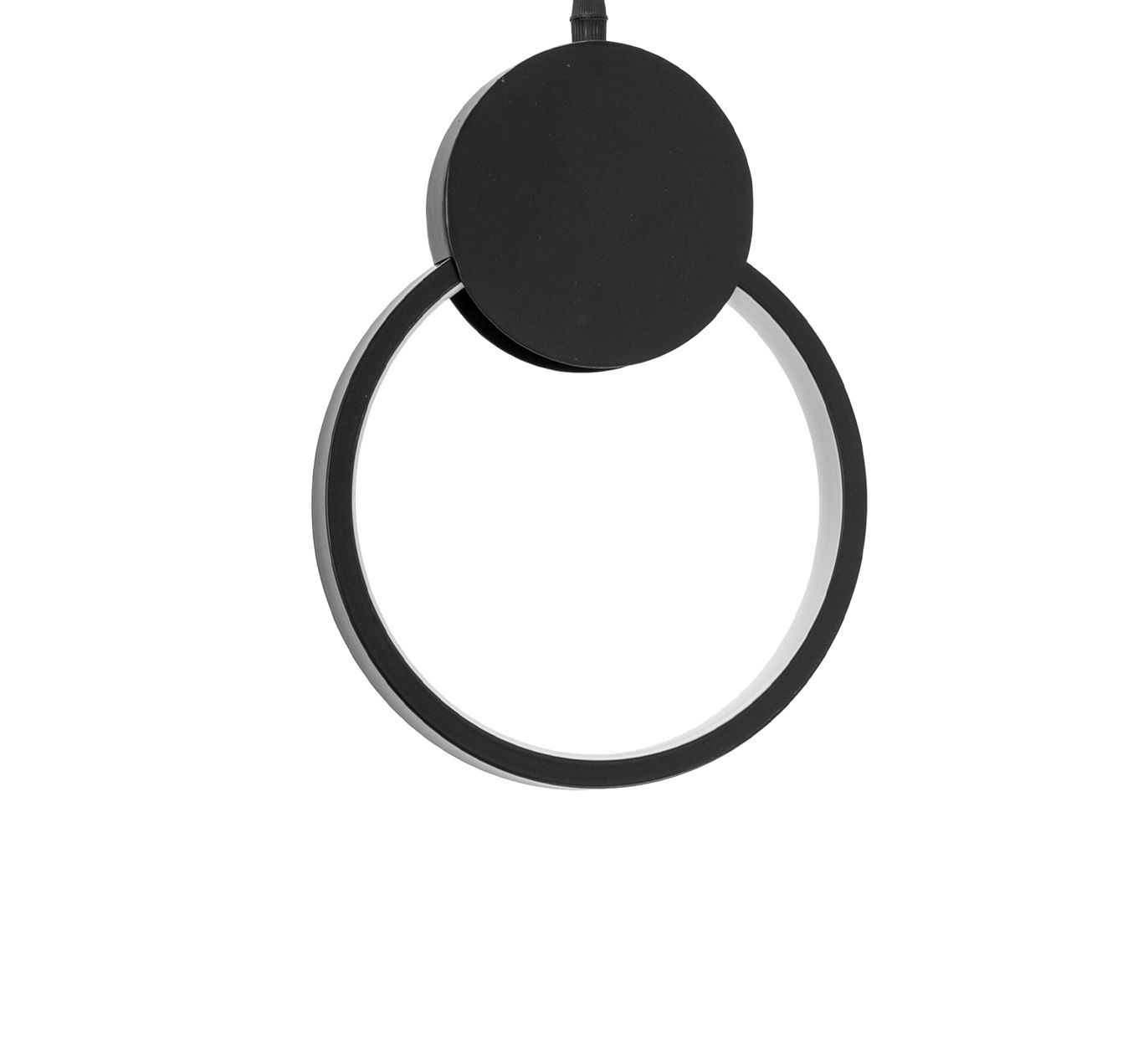 Lampă suspendată de tavan LED APP852-CP BLACK  3
