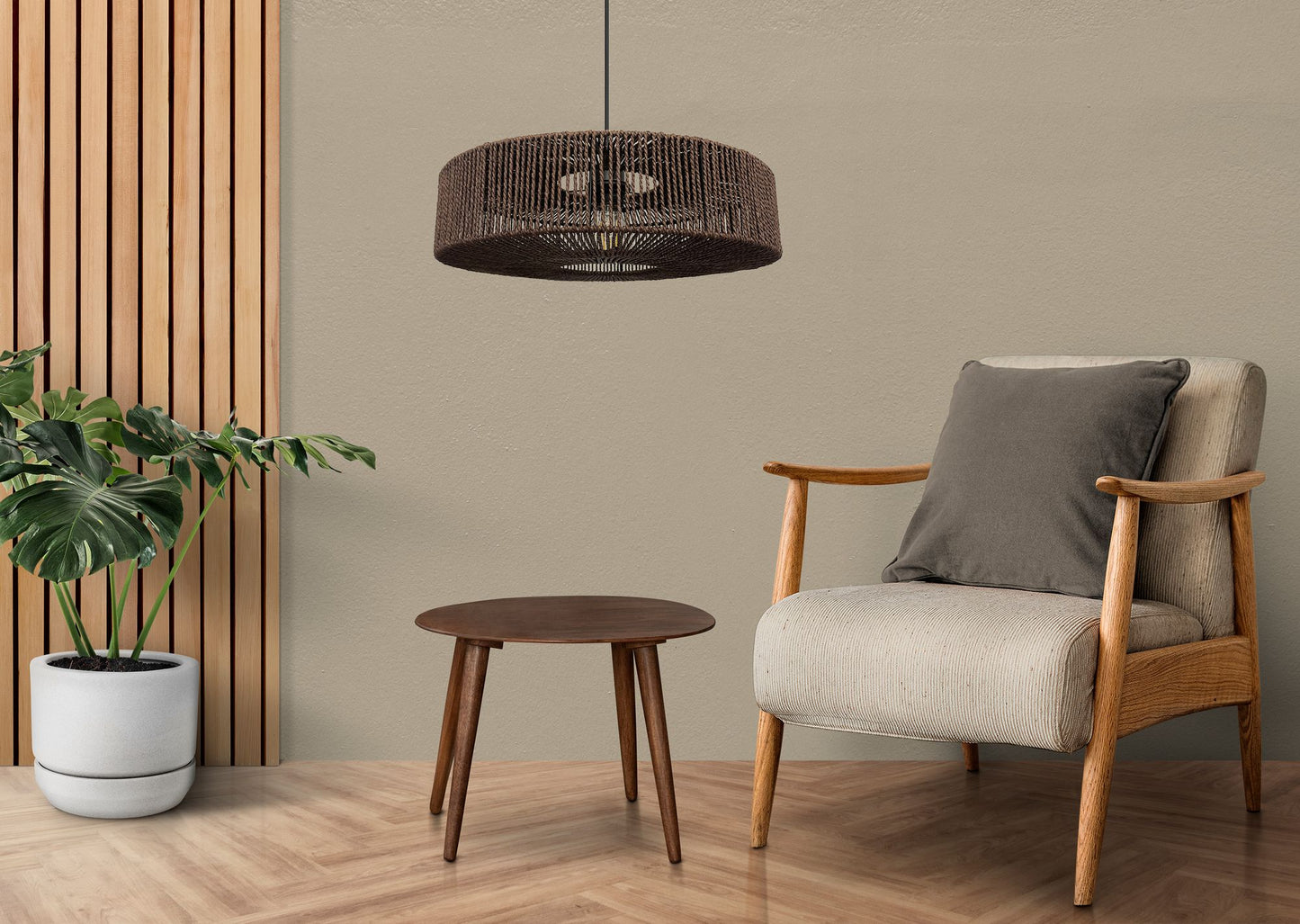 Lampă de tavan APP1295-1CP Brown  8