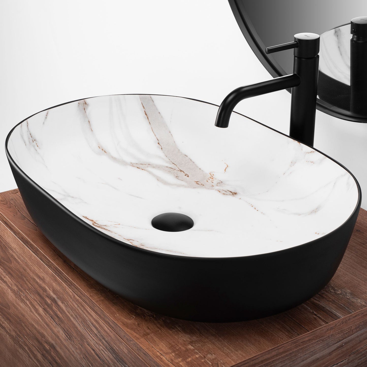 Lavoar pe blat Rea CLEO BLACK AIAX MAT 5
