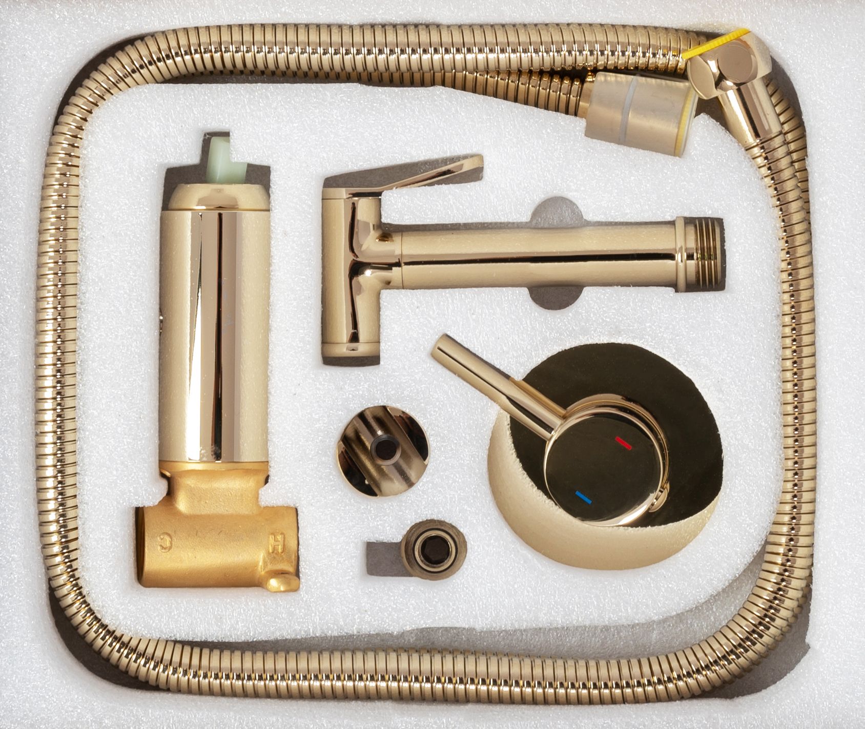 Dus Igienic pentru bideu Lungo  Loop Gold  4