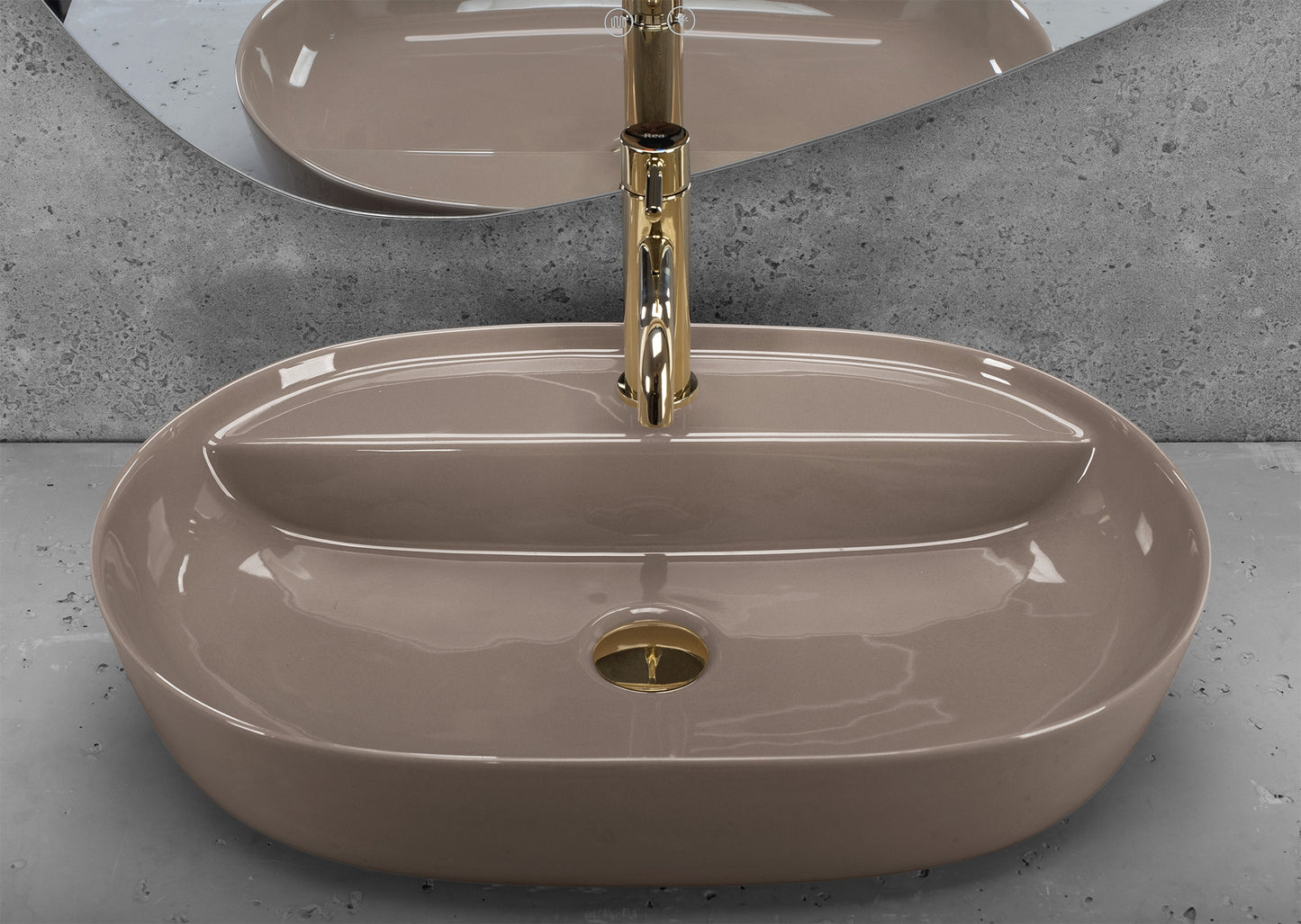 Lavoar De Blat Rea Aura 61 Beige Shiny  4
