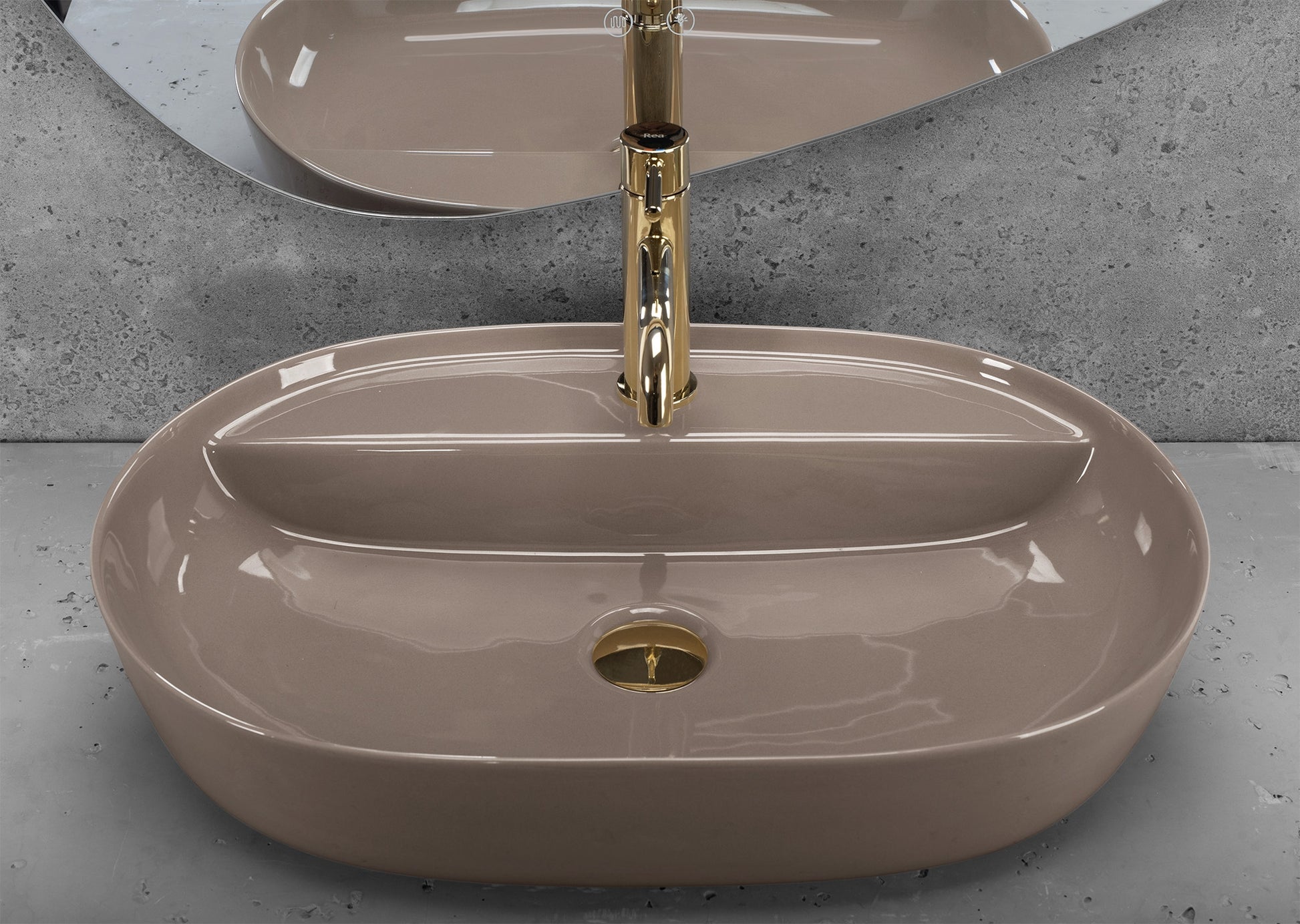 Lavoar De Blat Rea Aura 61 Beige Shiny  4