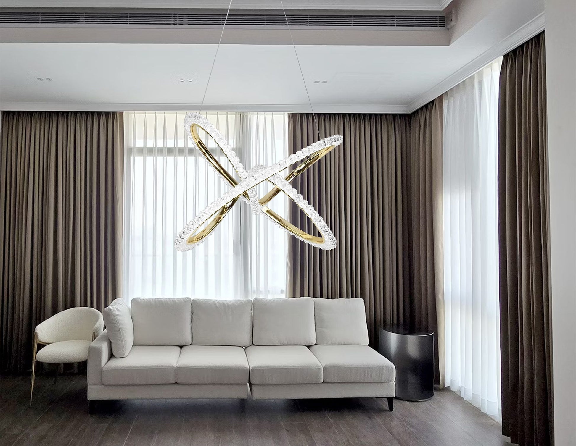 Lampa Led G035-cp Gold  7