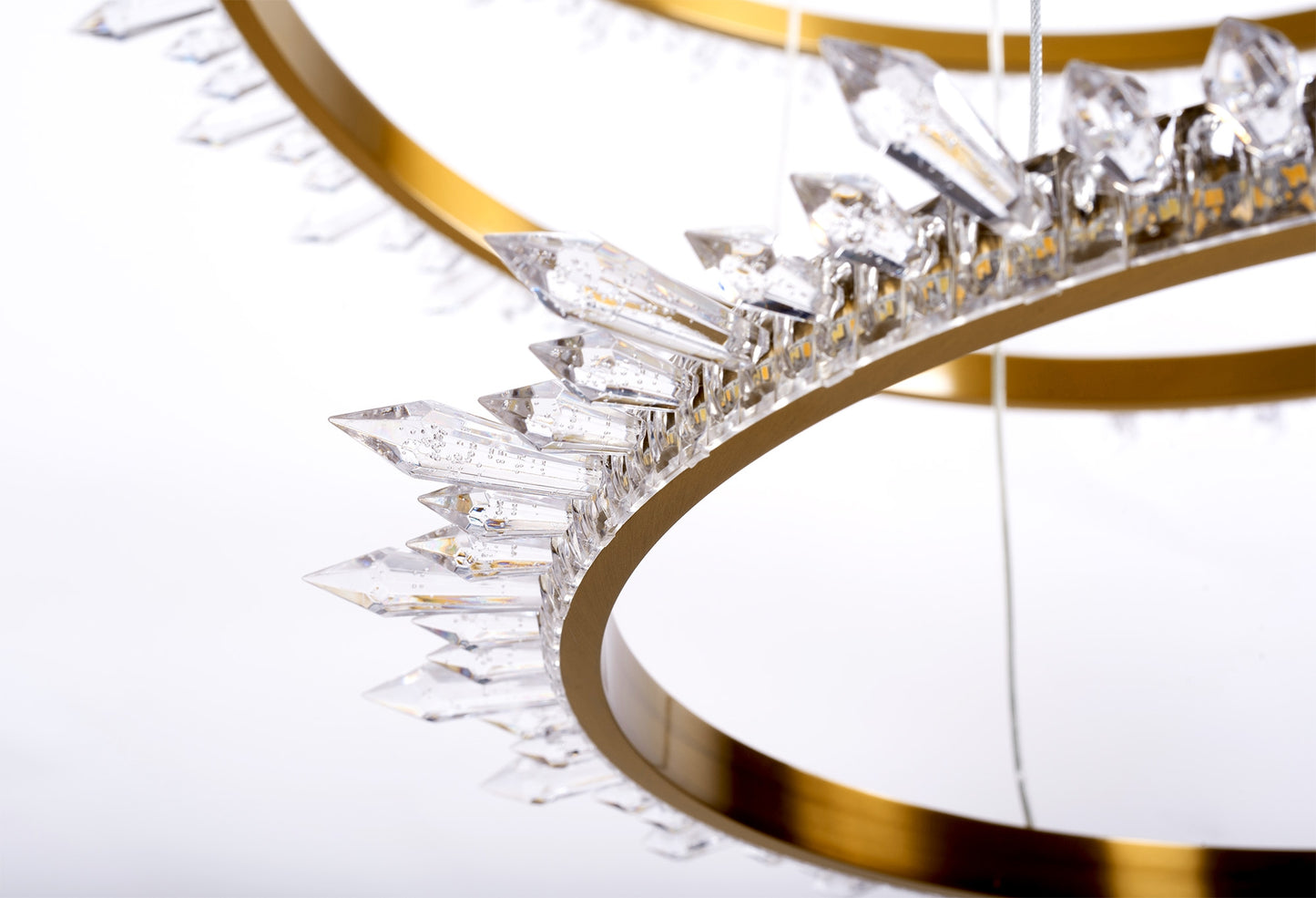 Lustra Tavan Led Cristal APP1609-3C Gold  3