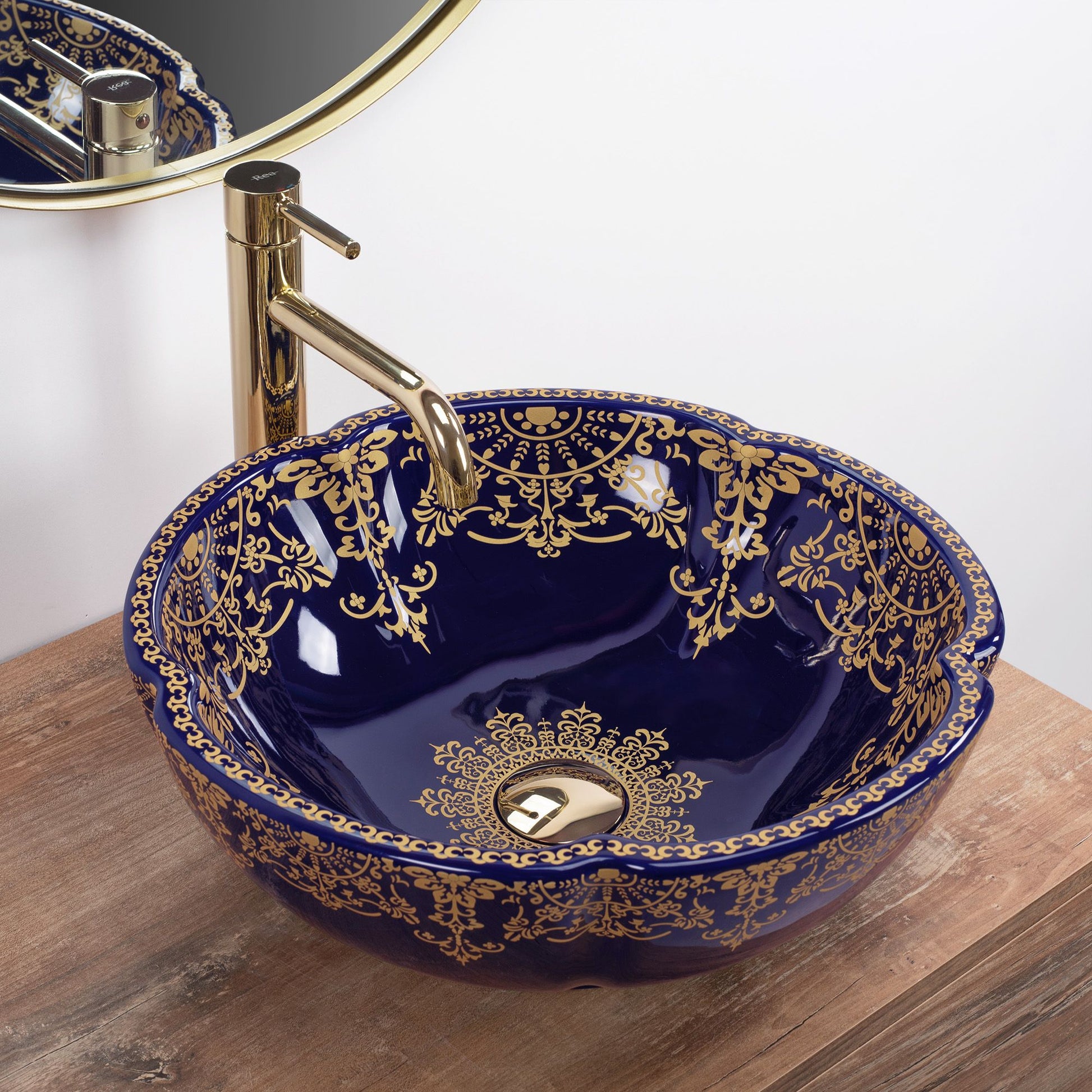 Lavoar pe blat Rea Marina Blue 2