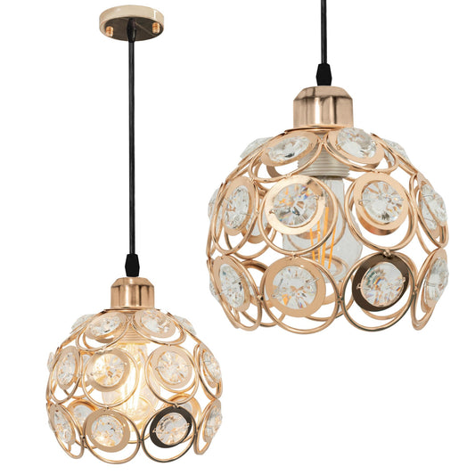 LUSTRA ELEGANTA DE TAVAN APP208 LOFT Auriu 1