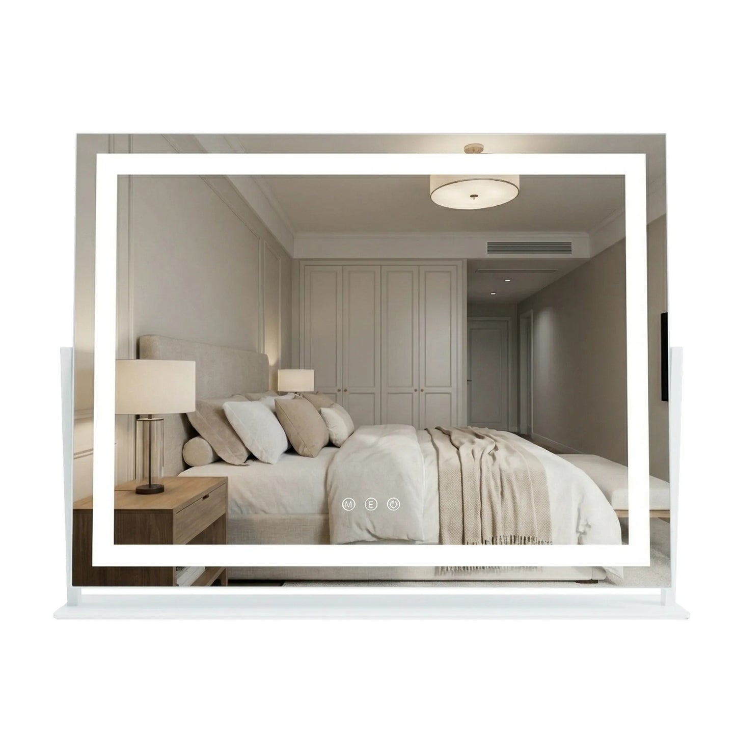 Oglindă LED STUDIO White 58x45  1