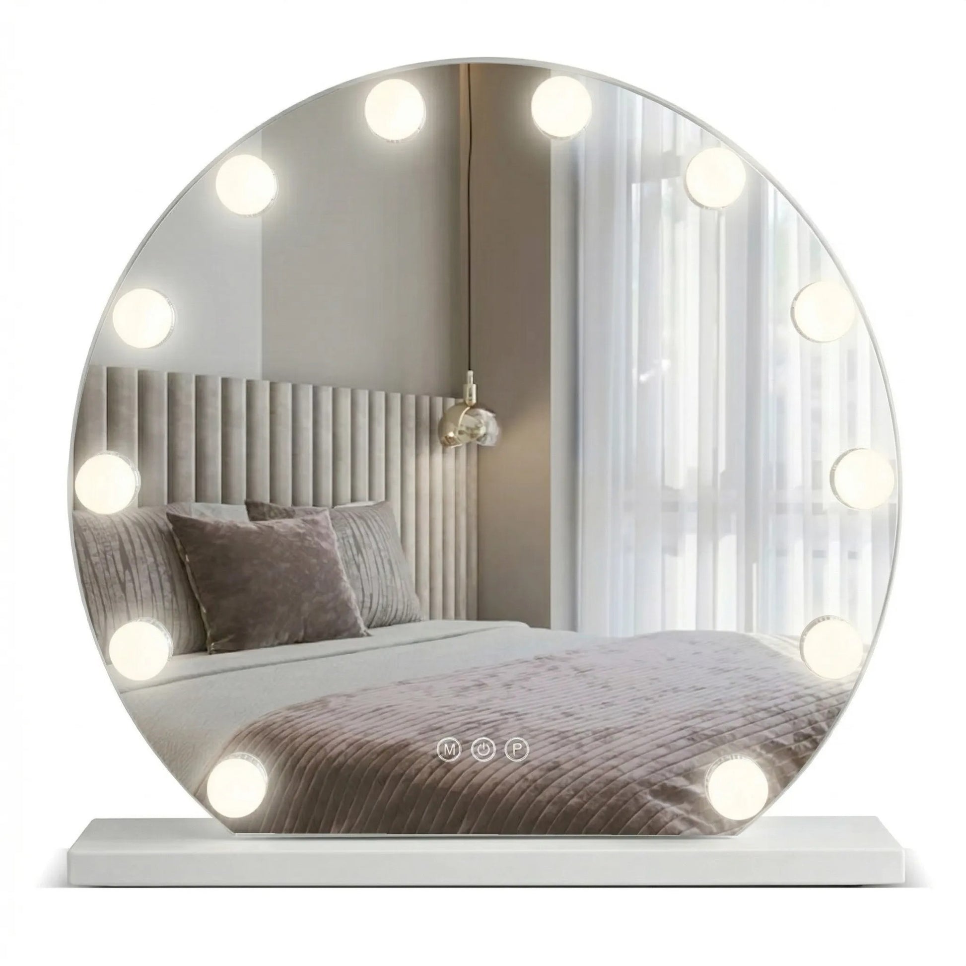 Oglindă LED HOLLYWOOD White 50 cm  1